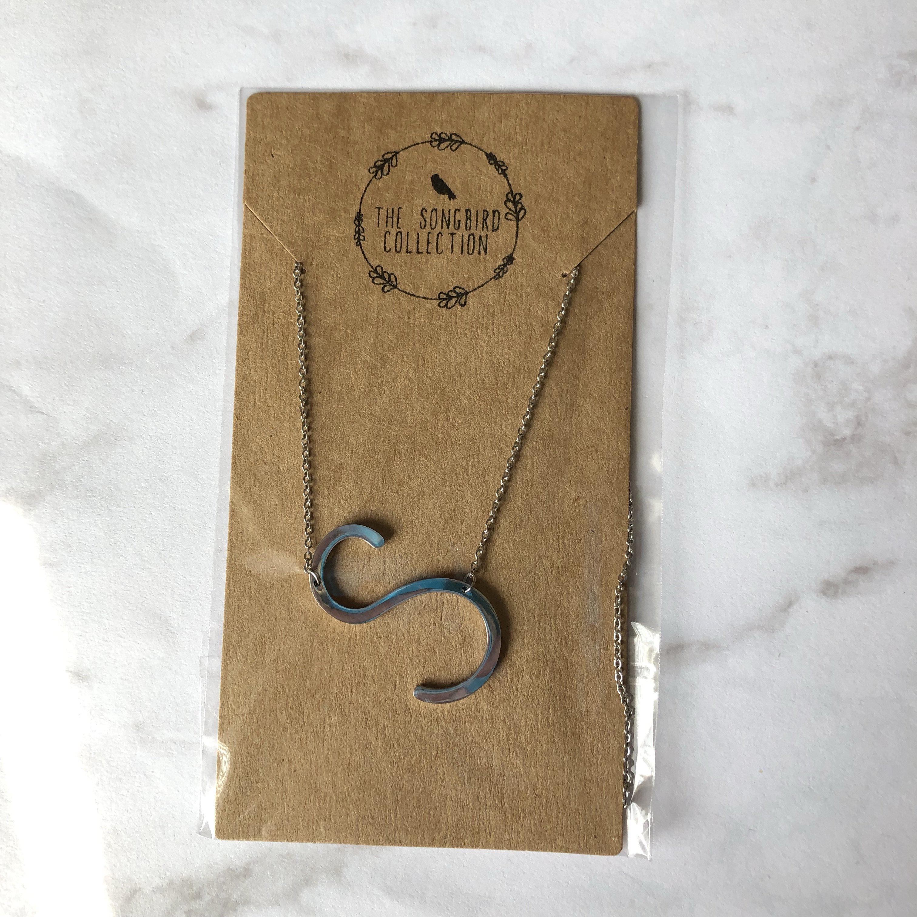 ABCs and XYZs Monogram Letter Necklace - Image 32