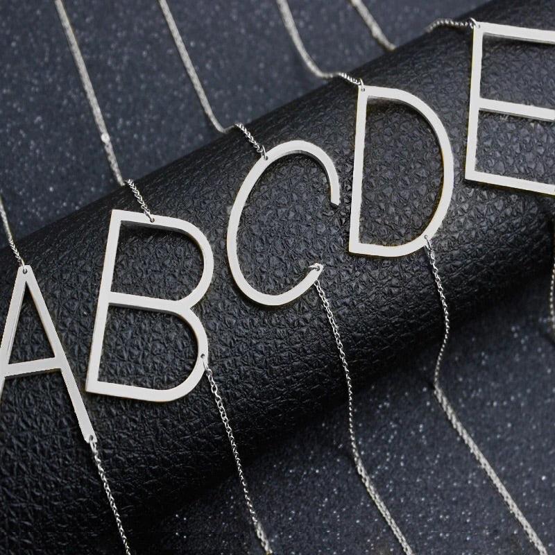 ABCs and XYZs Monogram Letter Necklace - Image 4