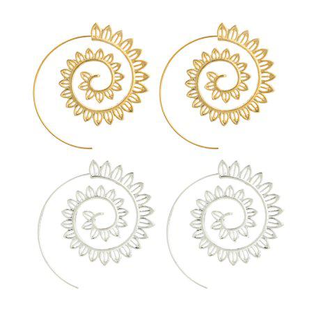 Aisha Swirl Earrings -  LAST CHANCE / FINAL SALE - Image 2