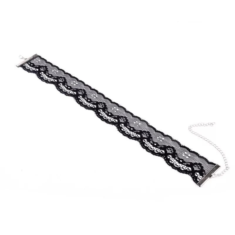 Alexis Lace Choker - White or Black - Image 13