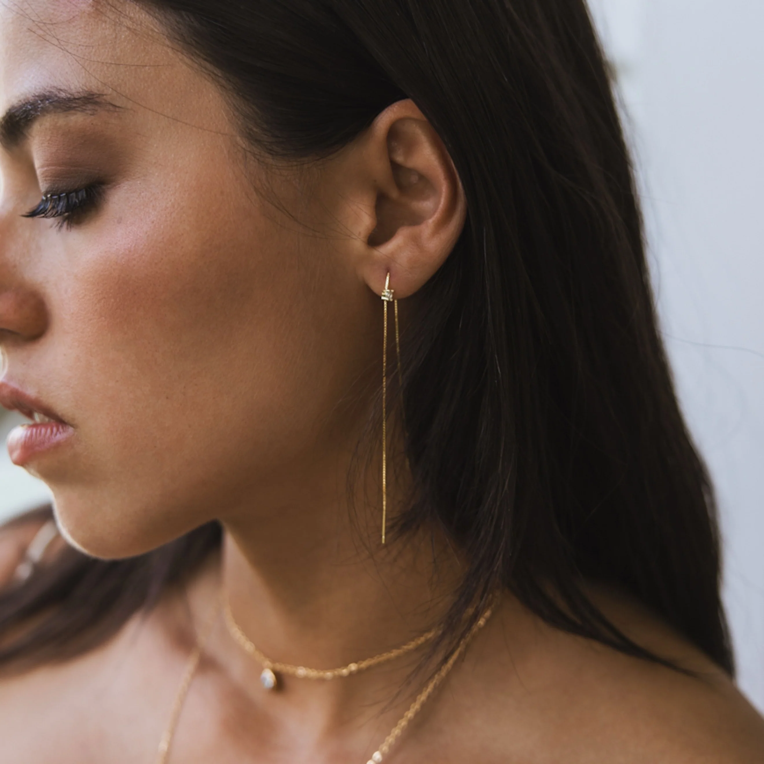Alondra Threader Earrings - Image 3