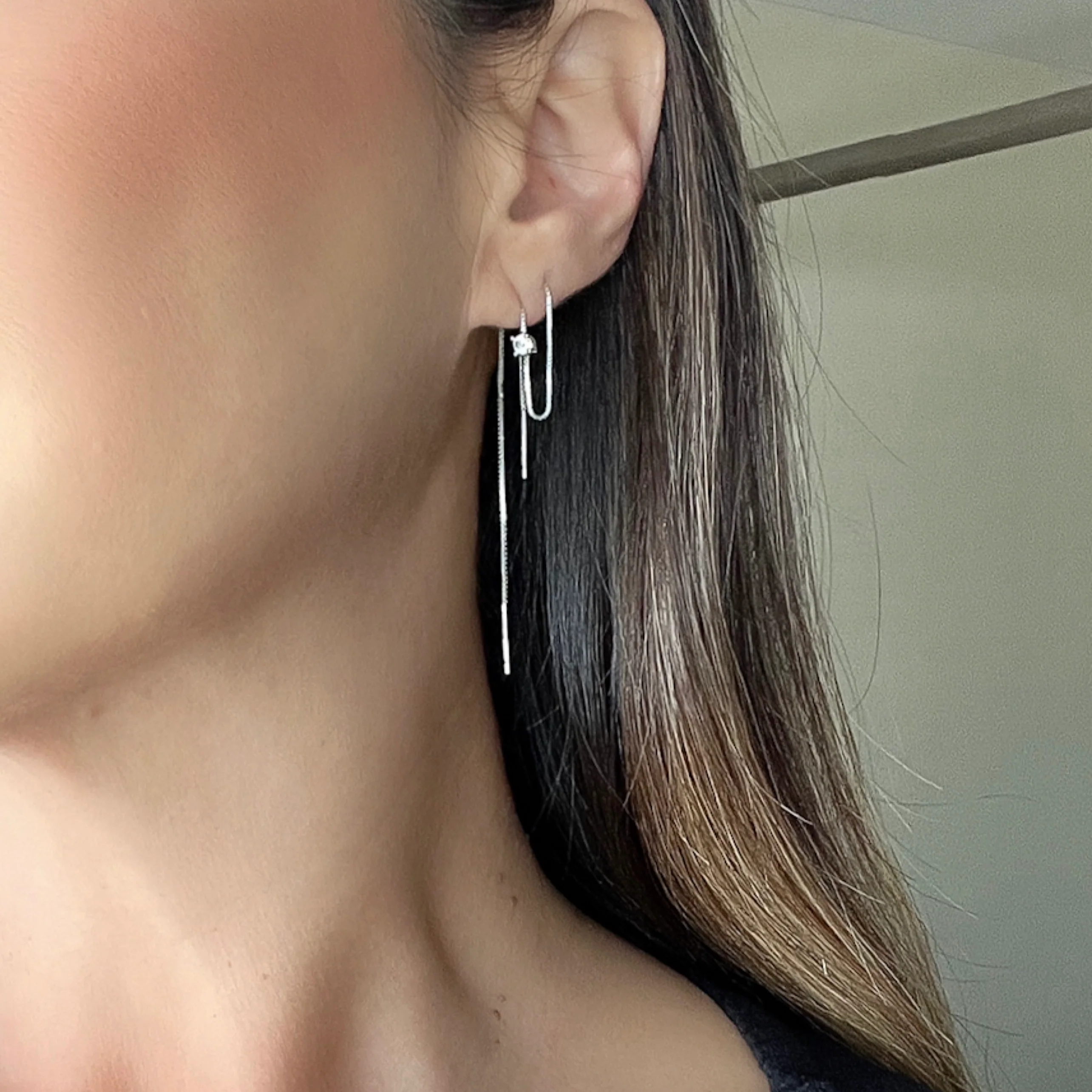 Alondra Threader Earrings - Image 5