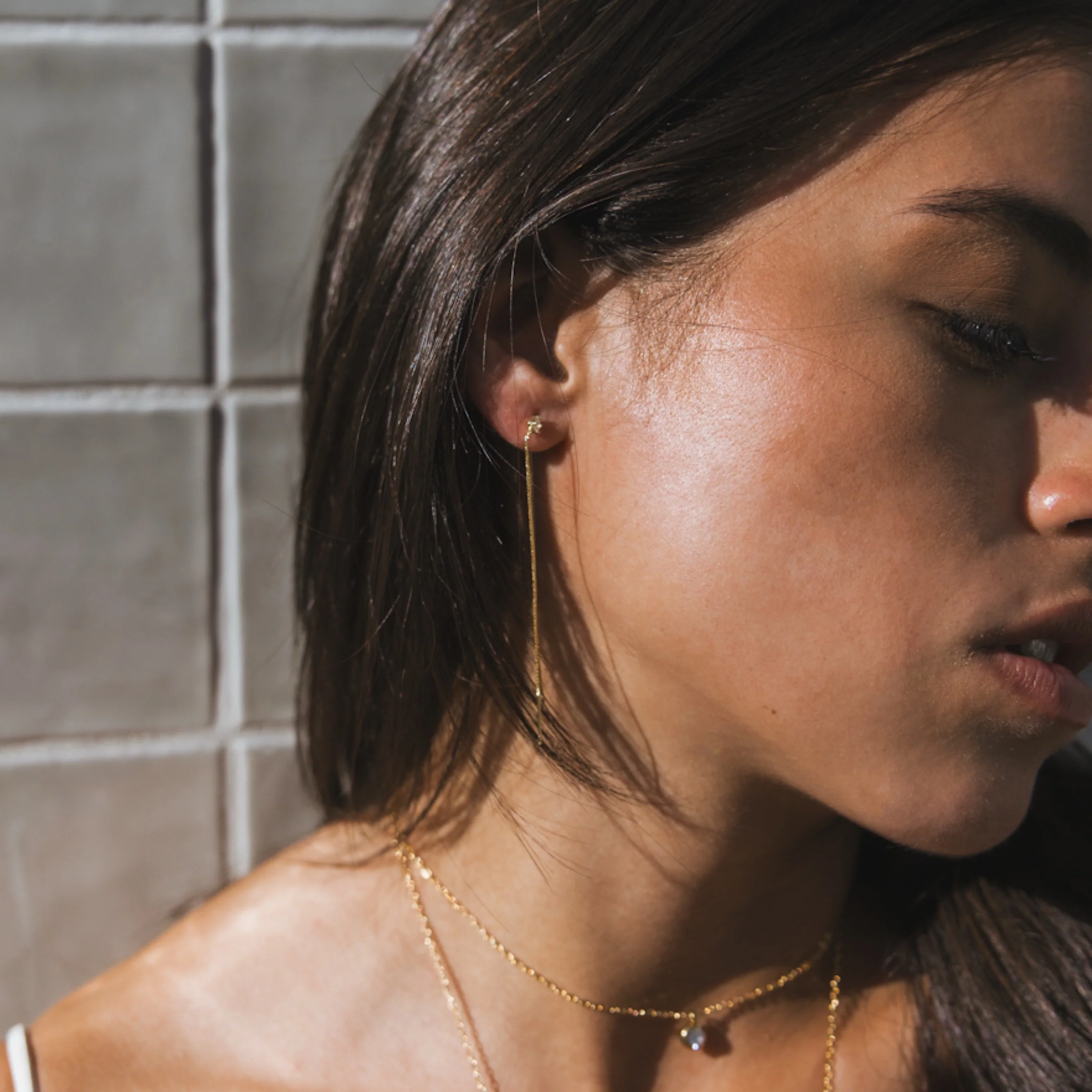 Alondra Threader Earrings - Image 7