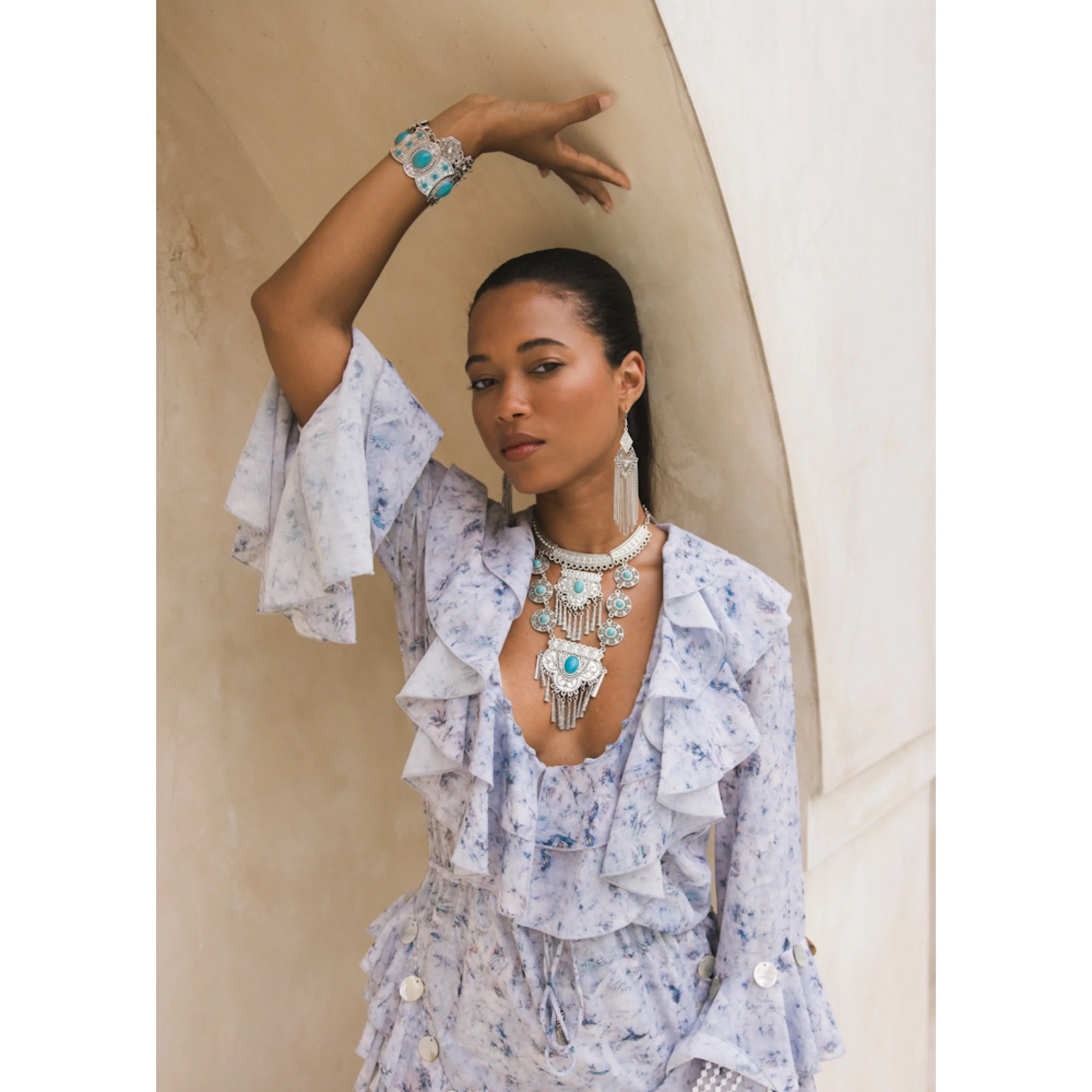 Ara Boho Statement Necklace - 3 Colors! - Image 6