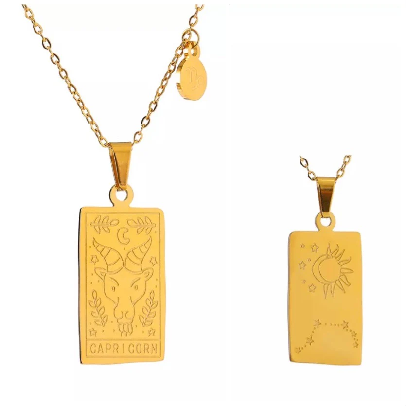 Astro Muse Zodiac Sign Necklace - Image 30