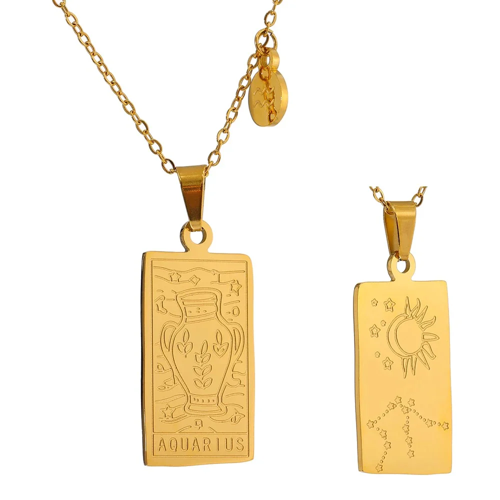 Astro Muse Zodiac Sign Necklace - Image 31