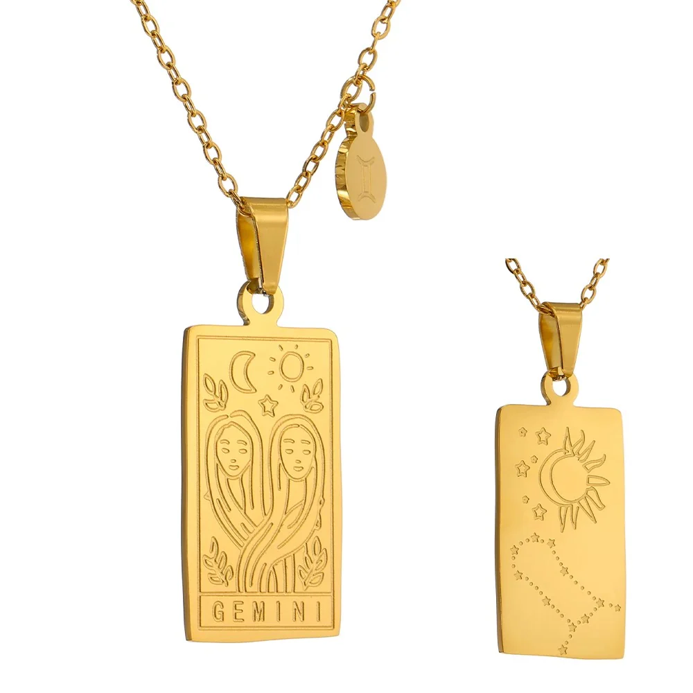 Astro Muse Zodiac Sign Necklace - Image 35