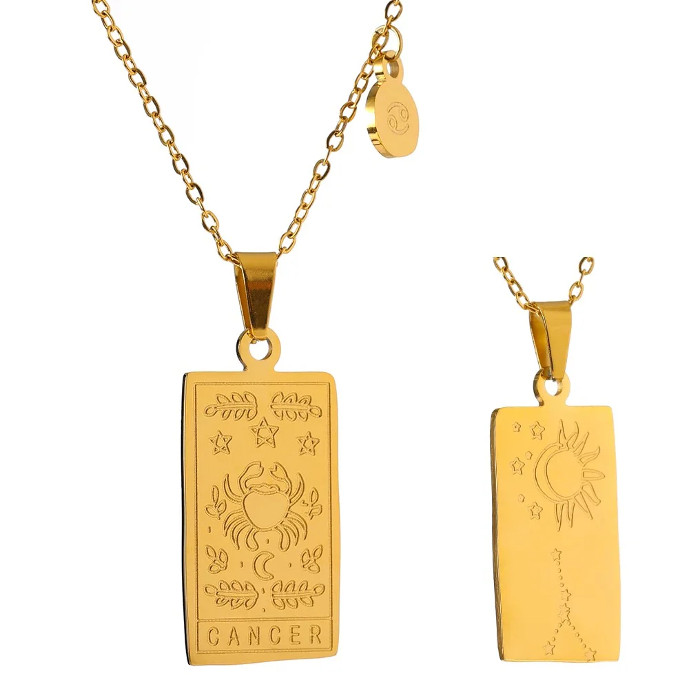 Astro Muse Zodiac Sign Necklace - Image 36
