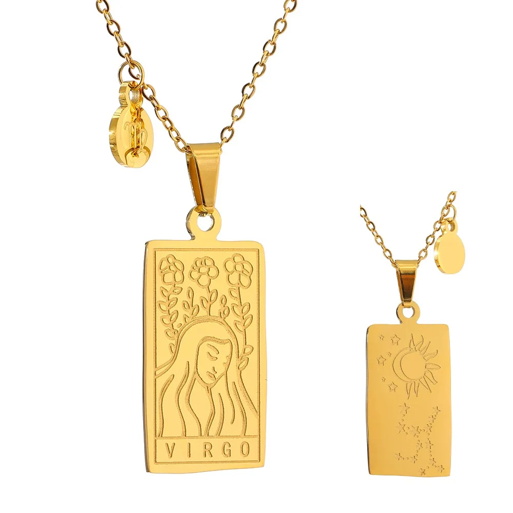 Astro Muse Zodiac Sign Necklace - Image 38