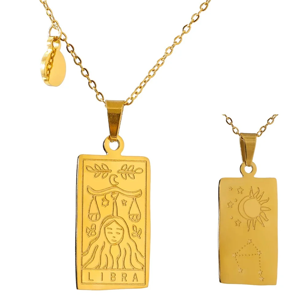 Astro Muse Zodiac Sign Necklace - Image 39