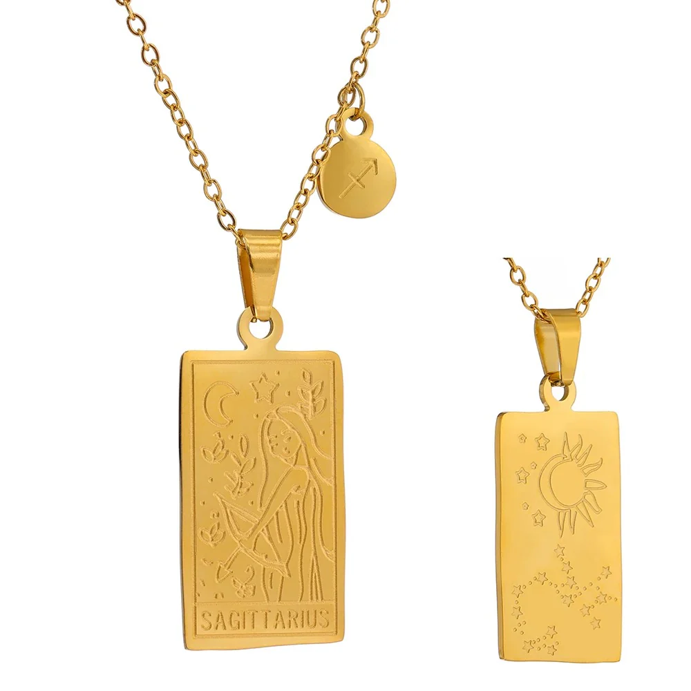Astro Muse Zodiac Sign Necklace - Image 41