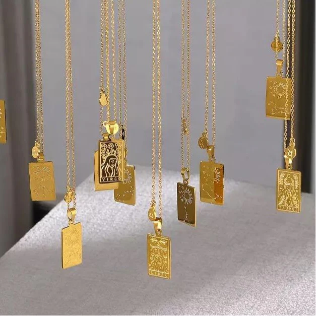 Astro Muse Zodiac Sign Necklace - Image 42