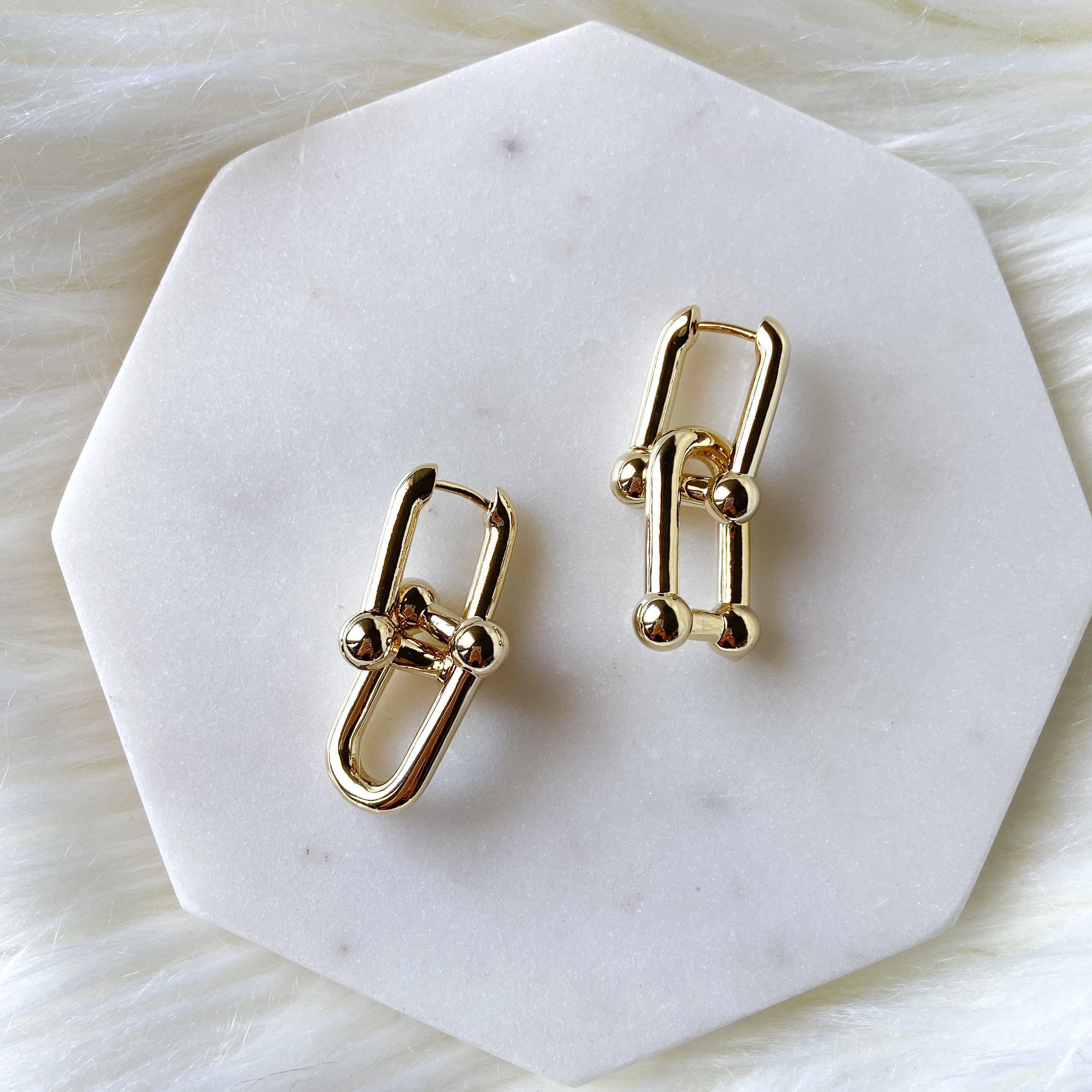 Bar-Belle Chain Link Earrings - LAST CHANCE - Image 6