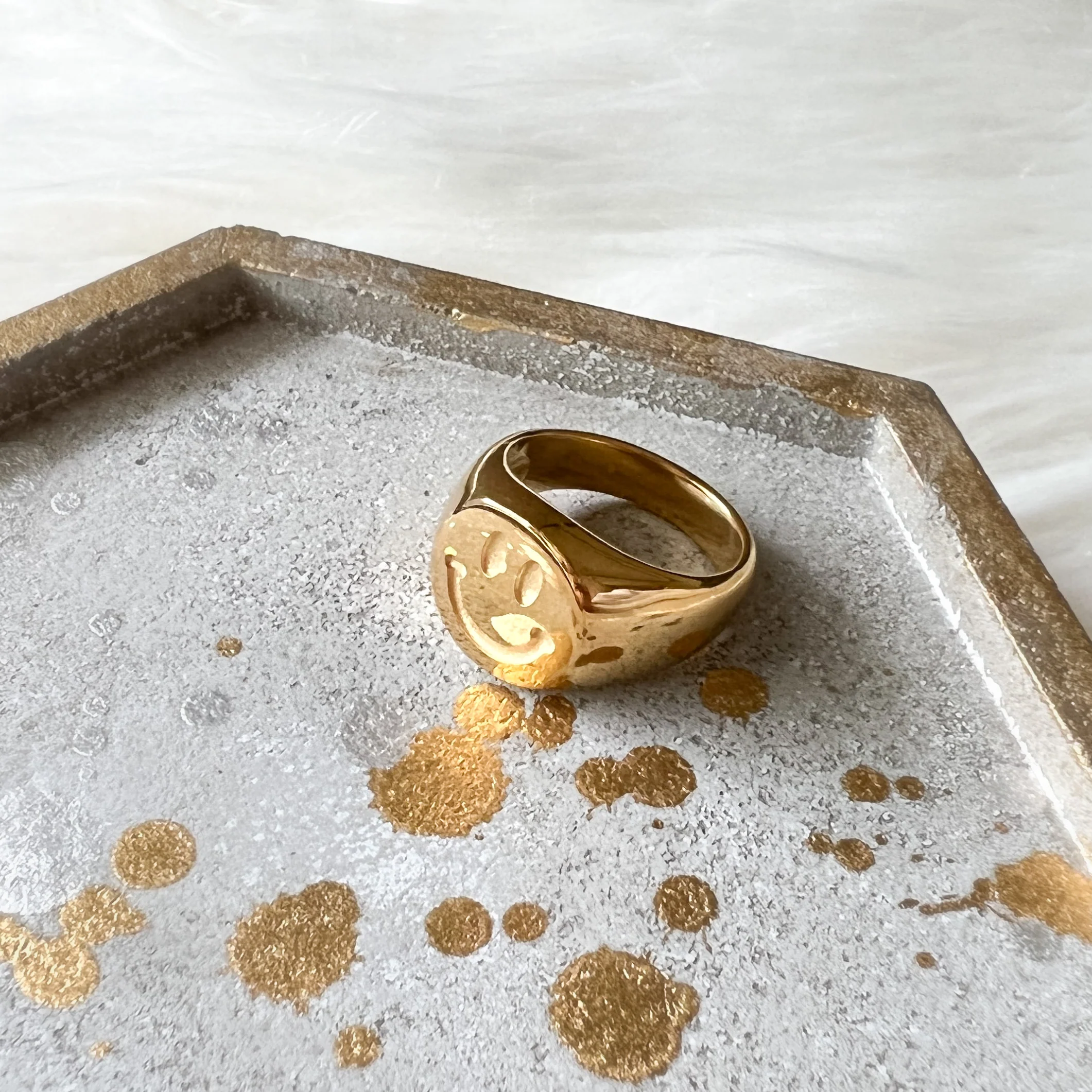 Be Happy Signet Ring - LAST CHANCE! - Image 5