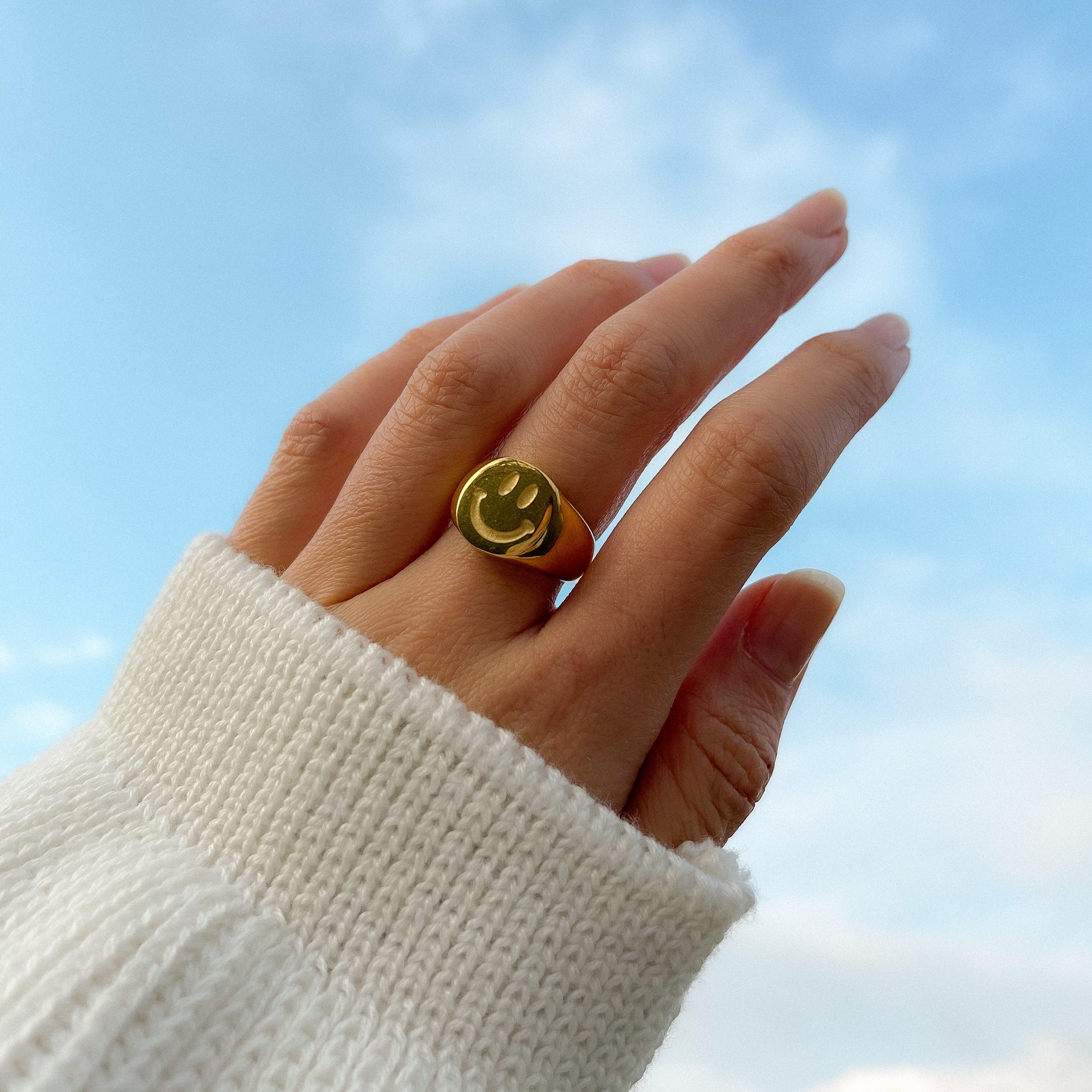 Be Happy Signet Ring - LAST CHANCE! - Image 7