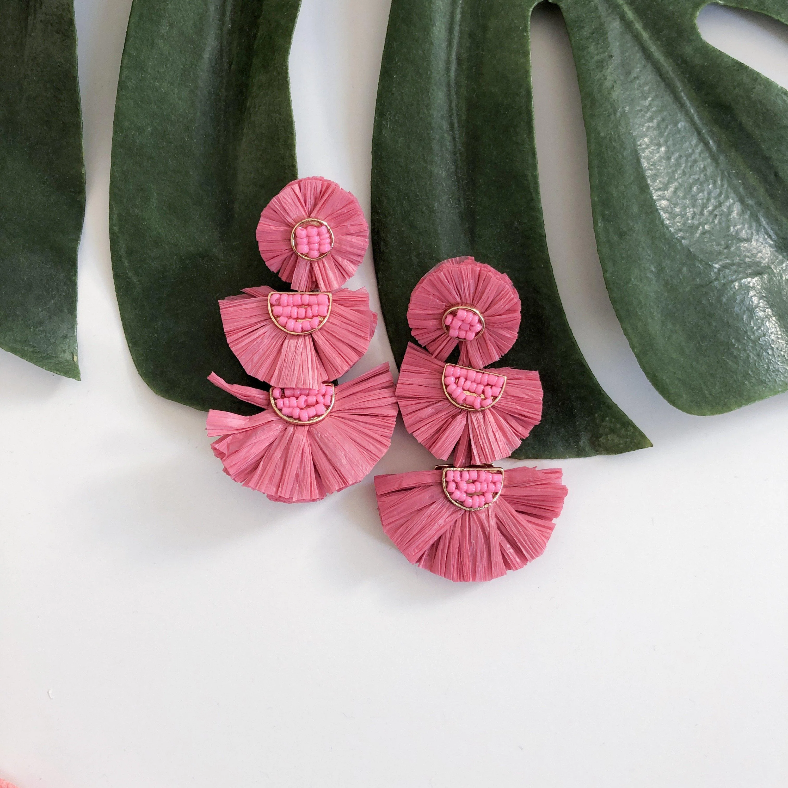 Bellini Raffia Statement Earrings - LAST CHANCE! - Image 19