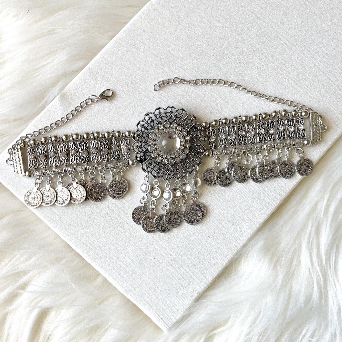 Boho Flower Statement Choker - 4 Colors - Image 22