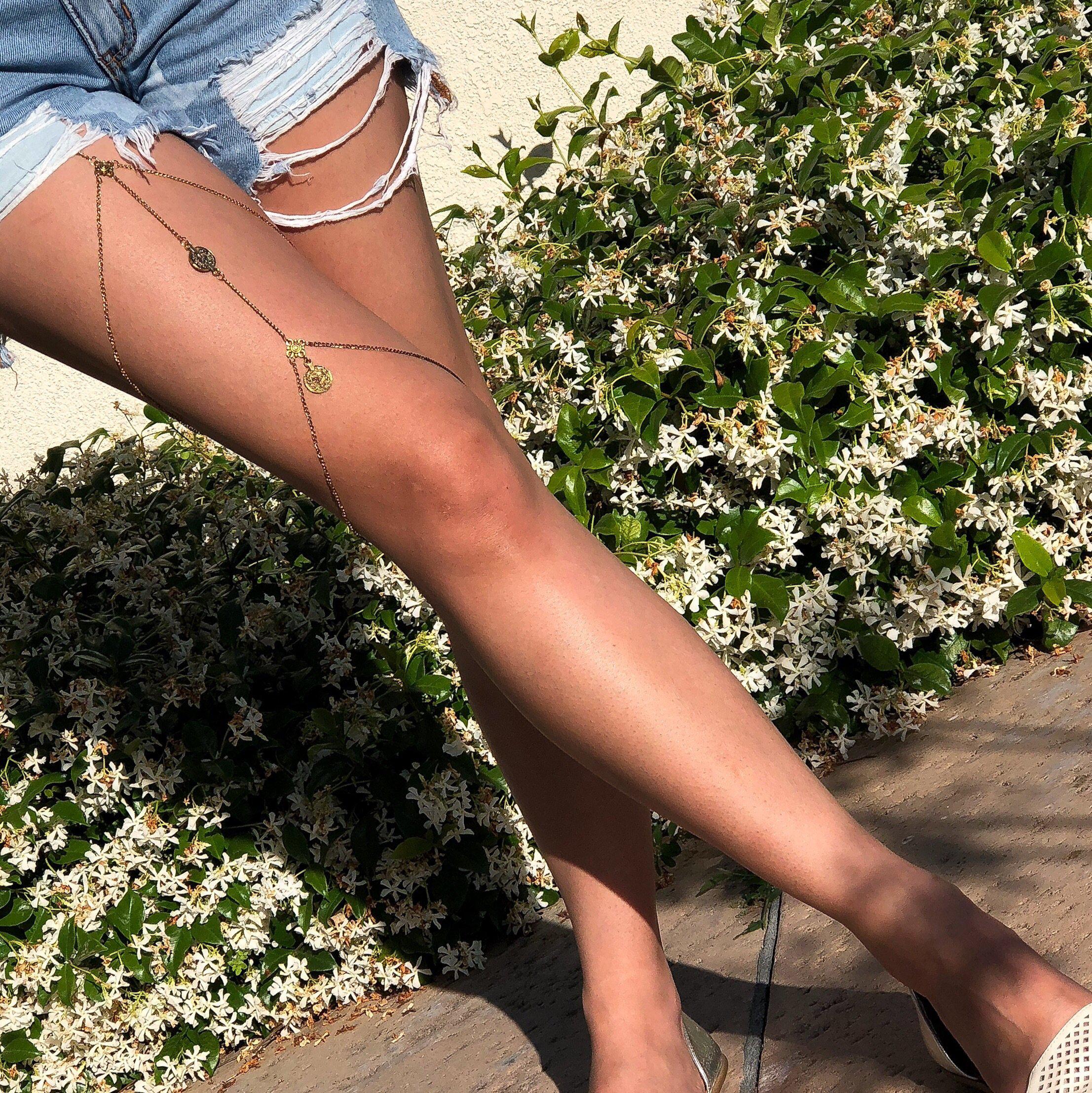 Boho Shimmy Leg Chain - Image 17