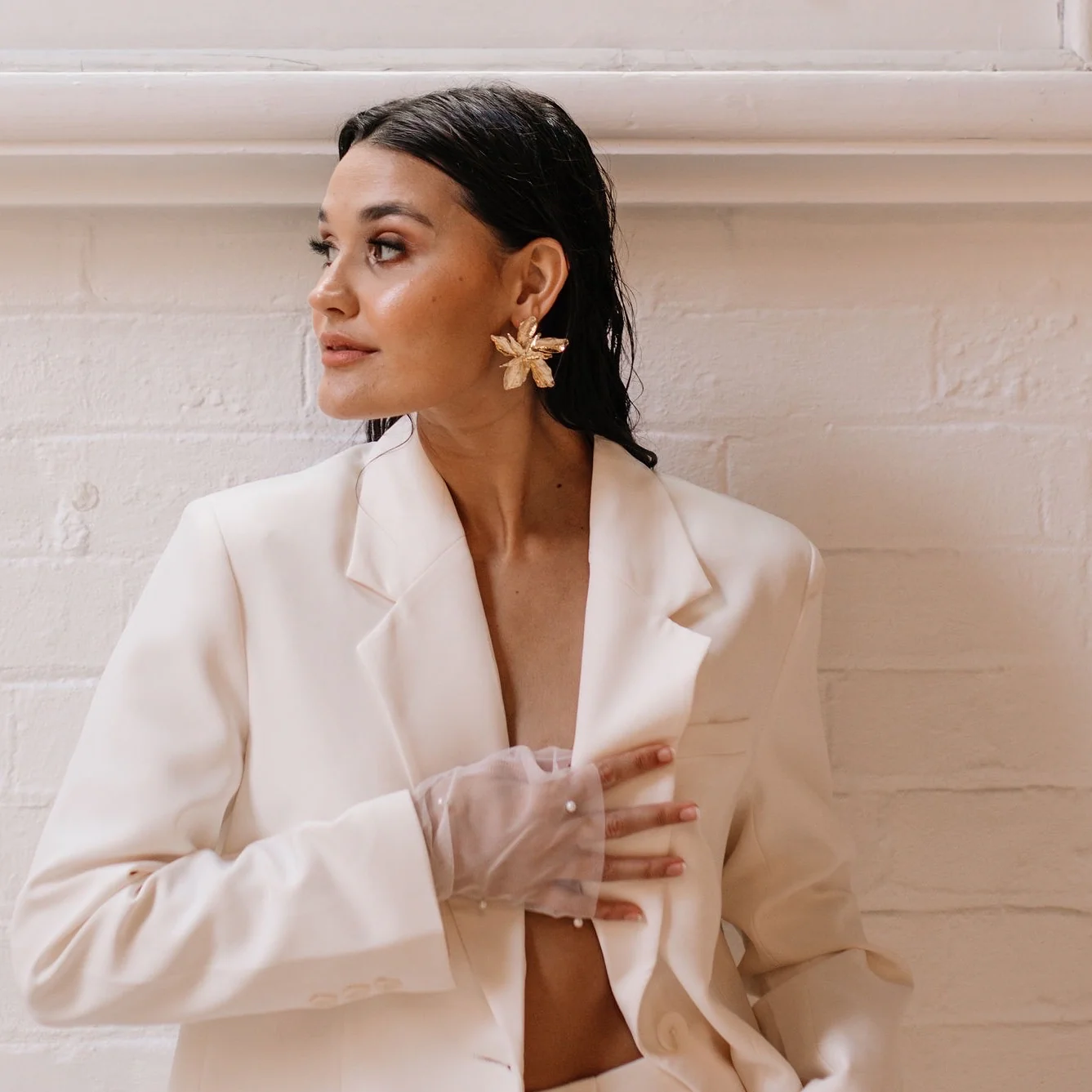 Calla Statement Earrings - Image 4