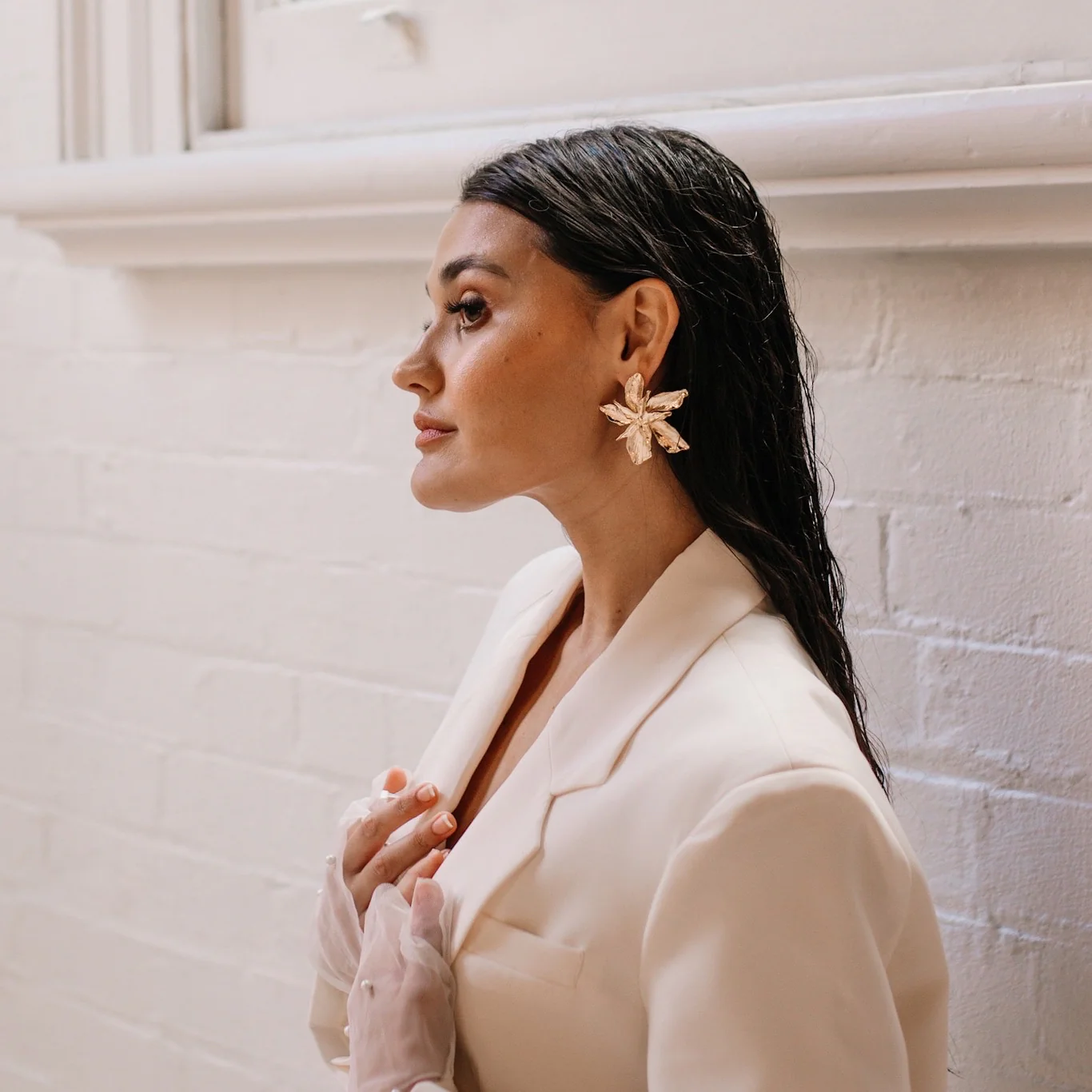 Calla Statement Earrings - Image 5