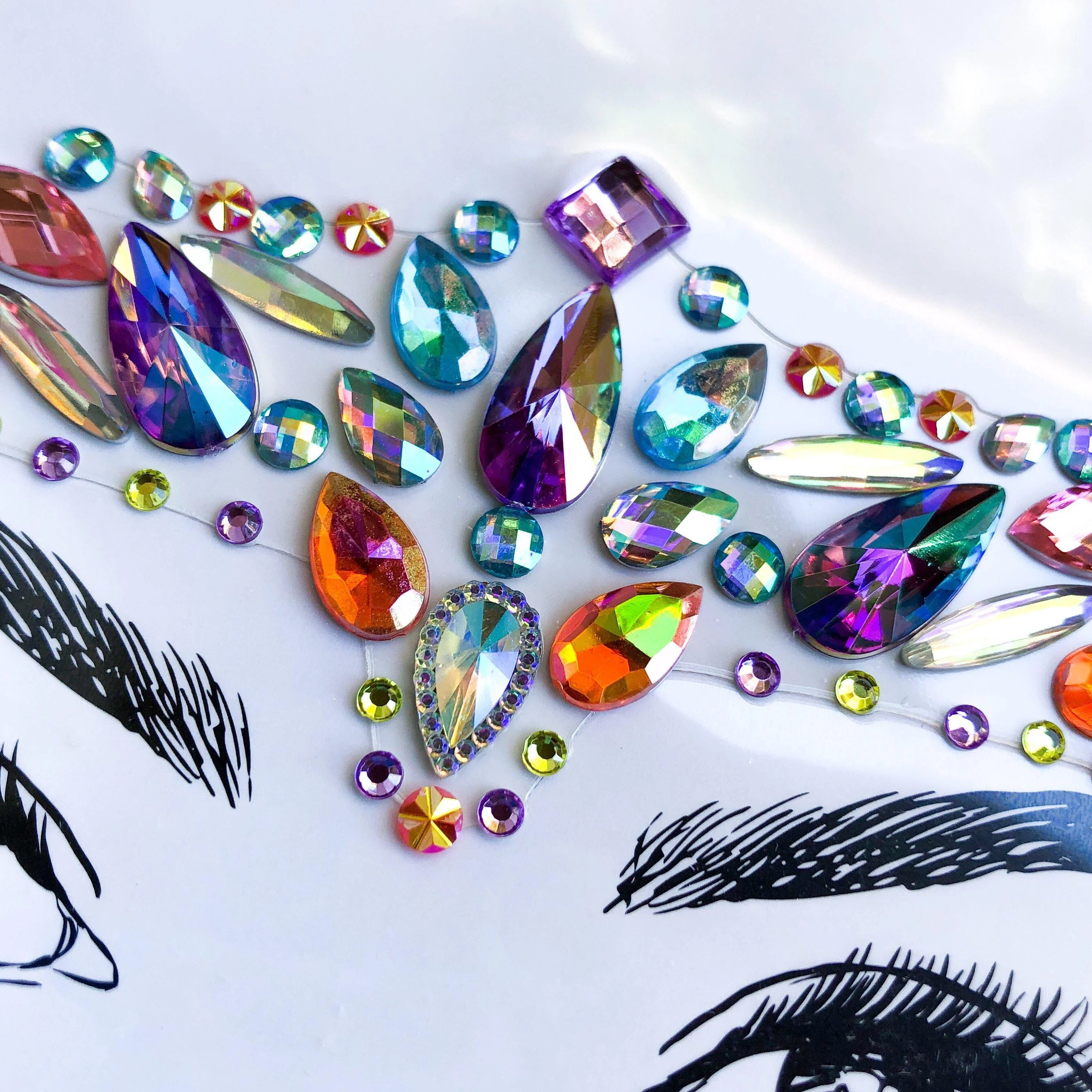 Candy Face Gems - 10 Designs! - Image 13