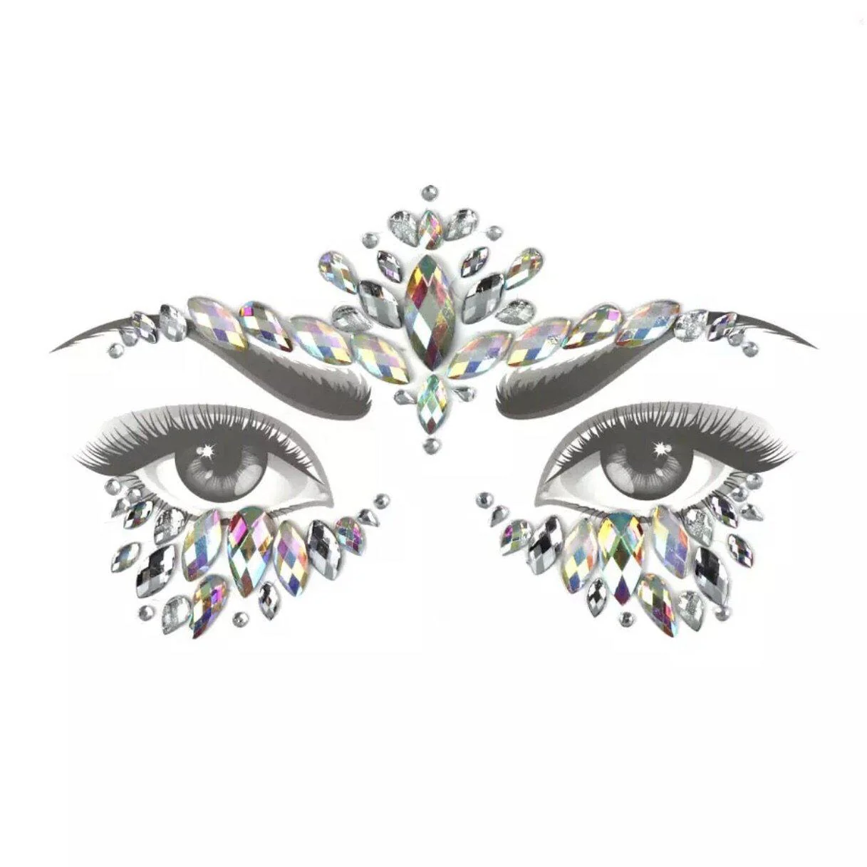 Candy Face Gems - 10 Designs! - Image 3