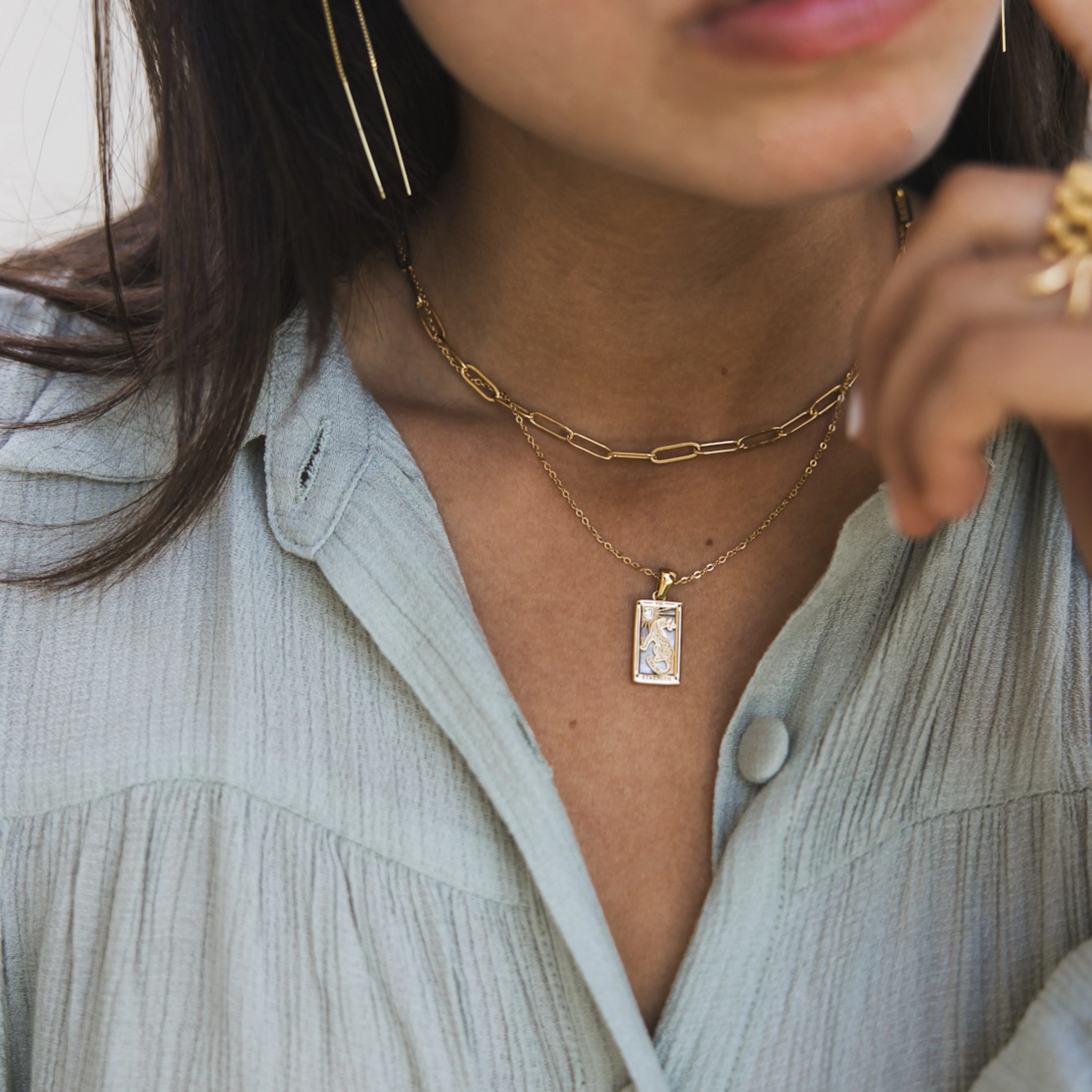 Celestial Manifestation Tarot Necklace - 10+ Designs - Image 7