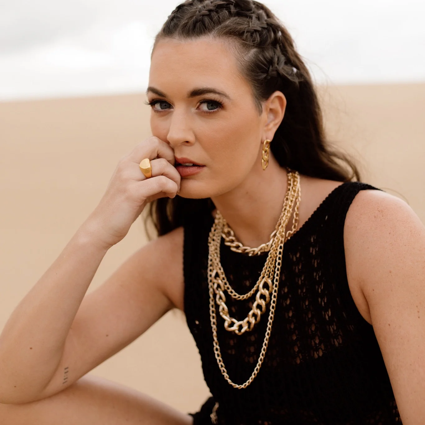 Chévere Layered Chain Necklace - LAST CHANCE! - Image 28
