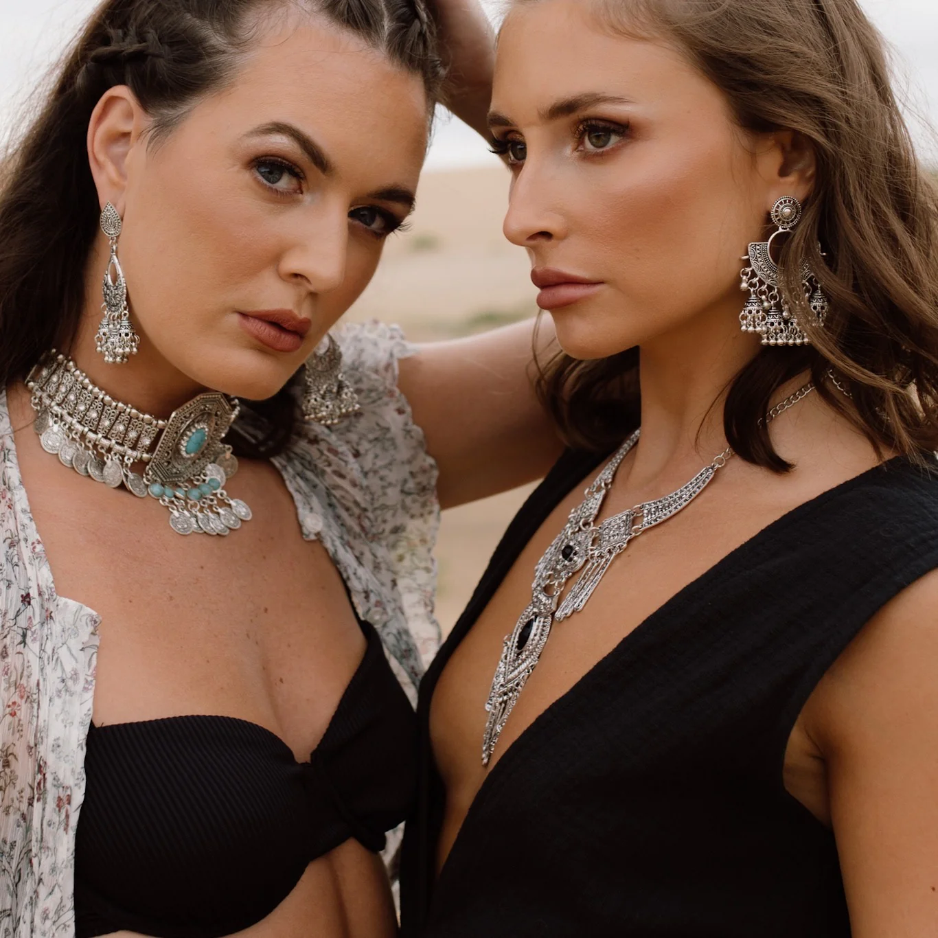 Coachella Statement Necklace - 4 COLORS - Image 15