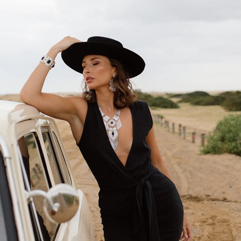 Coachella Statement Necklace - 4 COLORS - Image 7