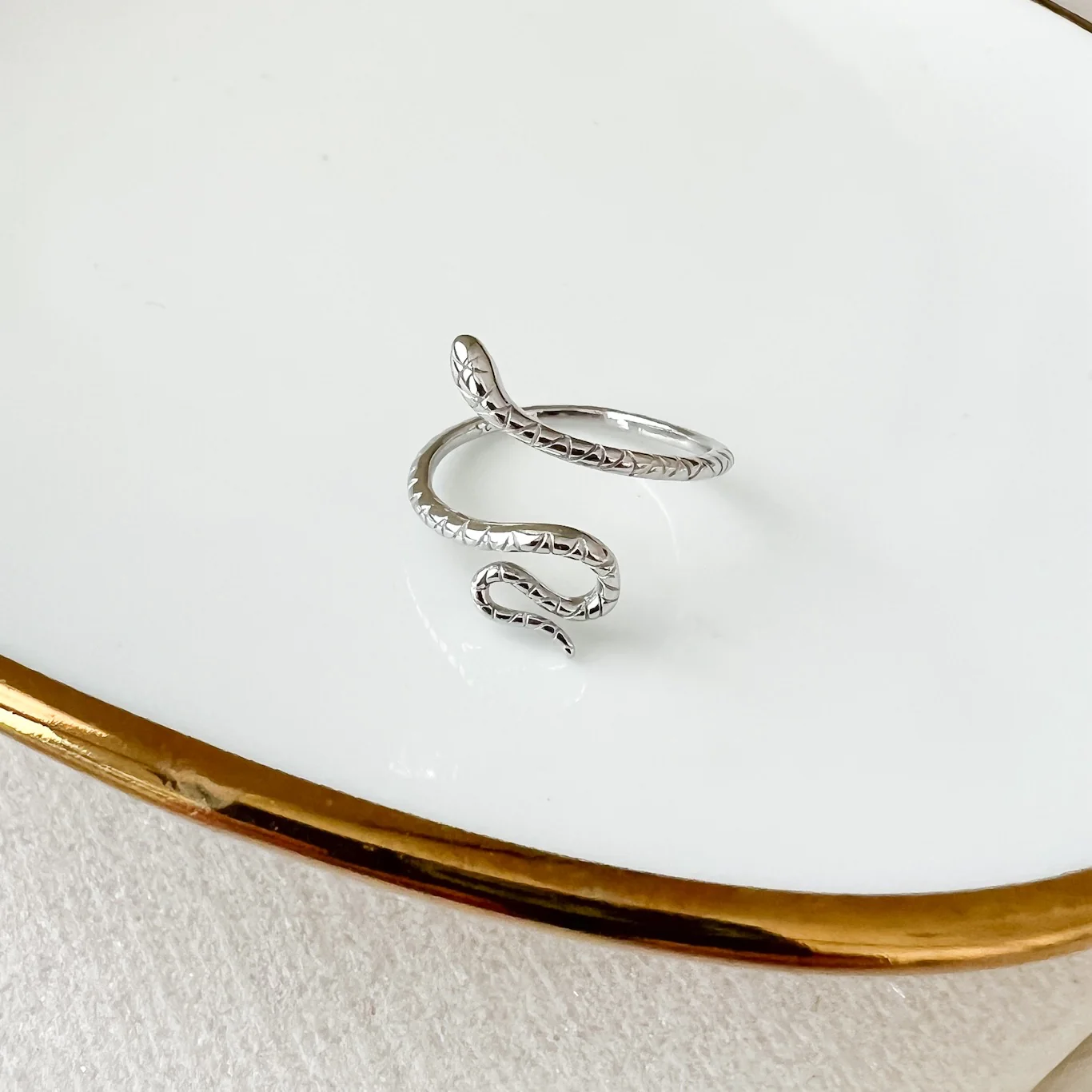 Coiled Serpent Ring - Image 3