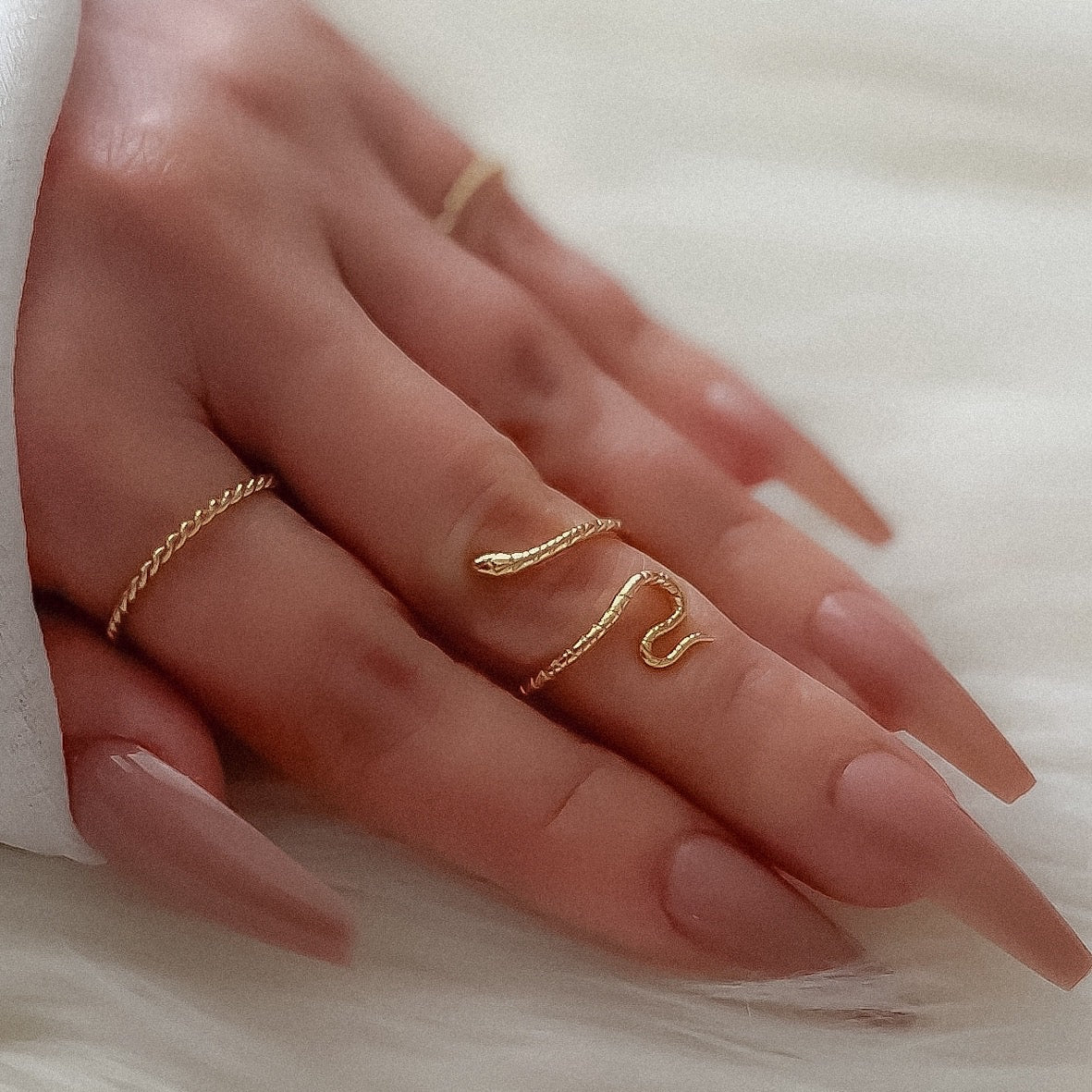 Coiled Serpent Ring - Image 4