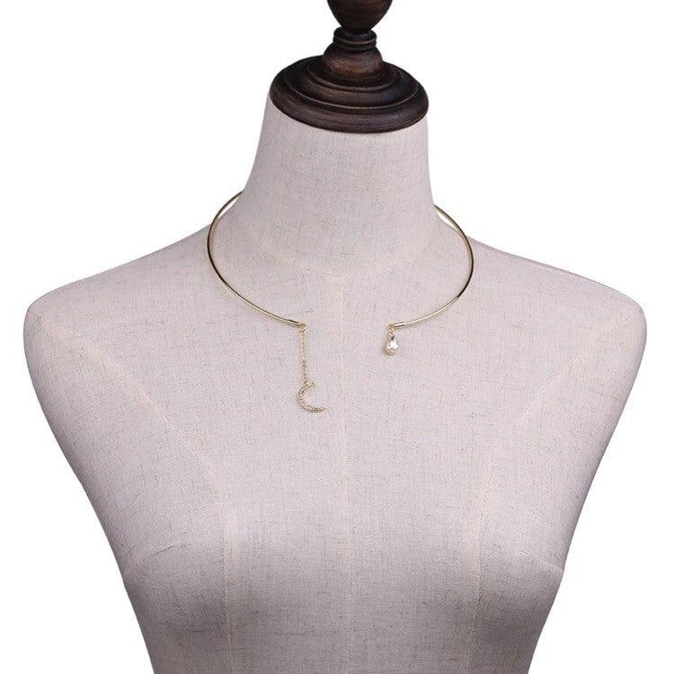 Crescent Moon Open Choker - LAST CHANCE! - Image 4