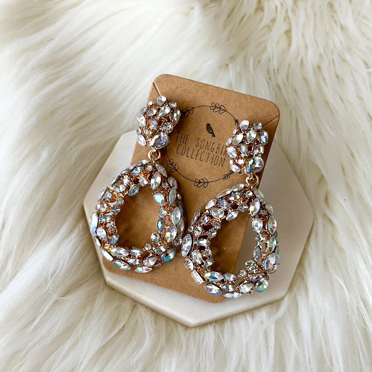 Crysta Brilliance Statement Earrings - Image 12