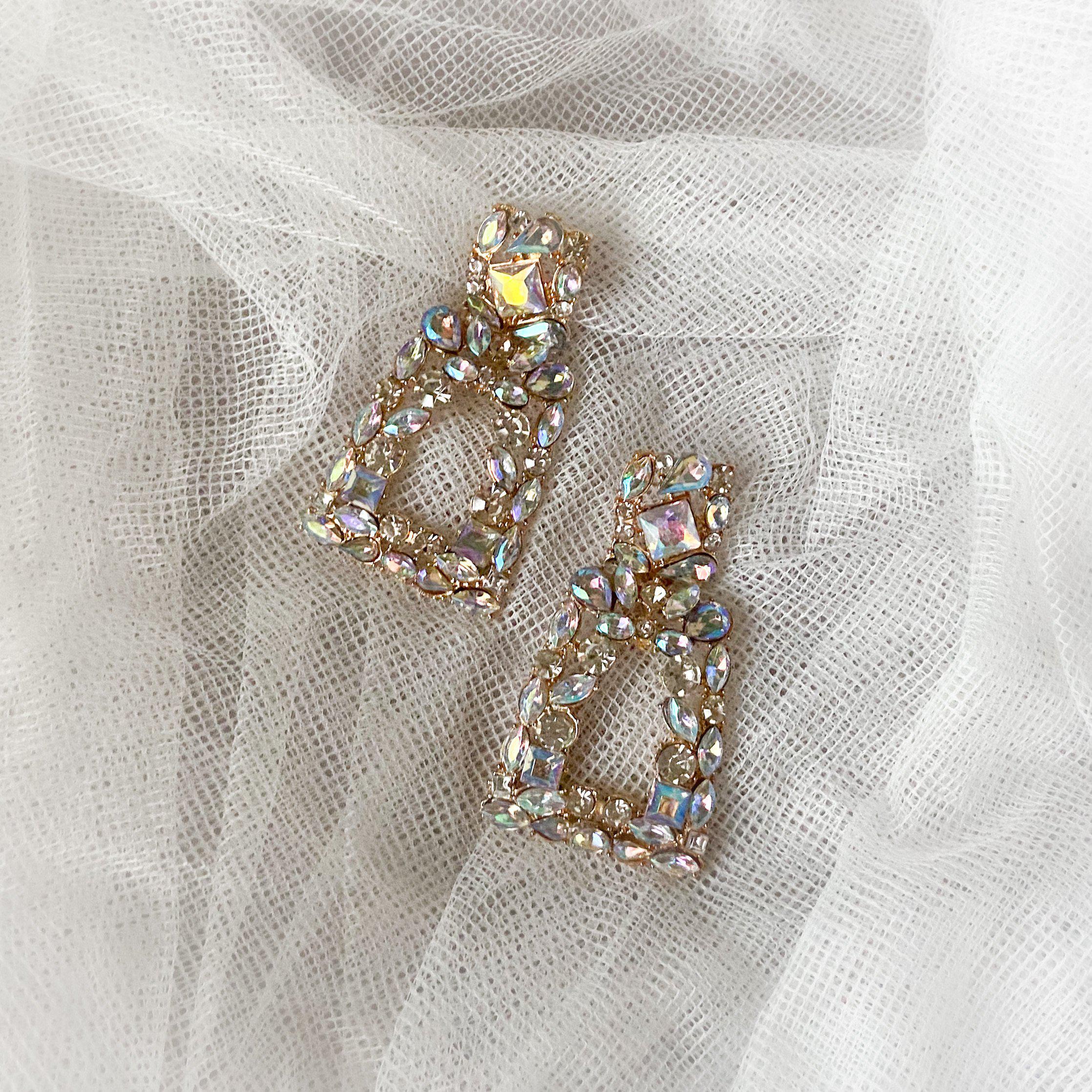 Crysta Brilliance Statement Earrings - Image 9