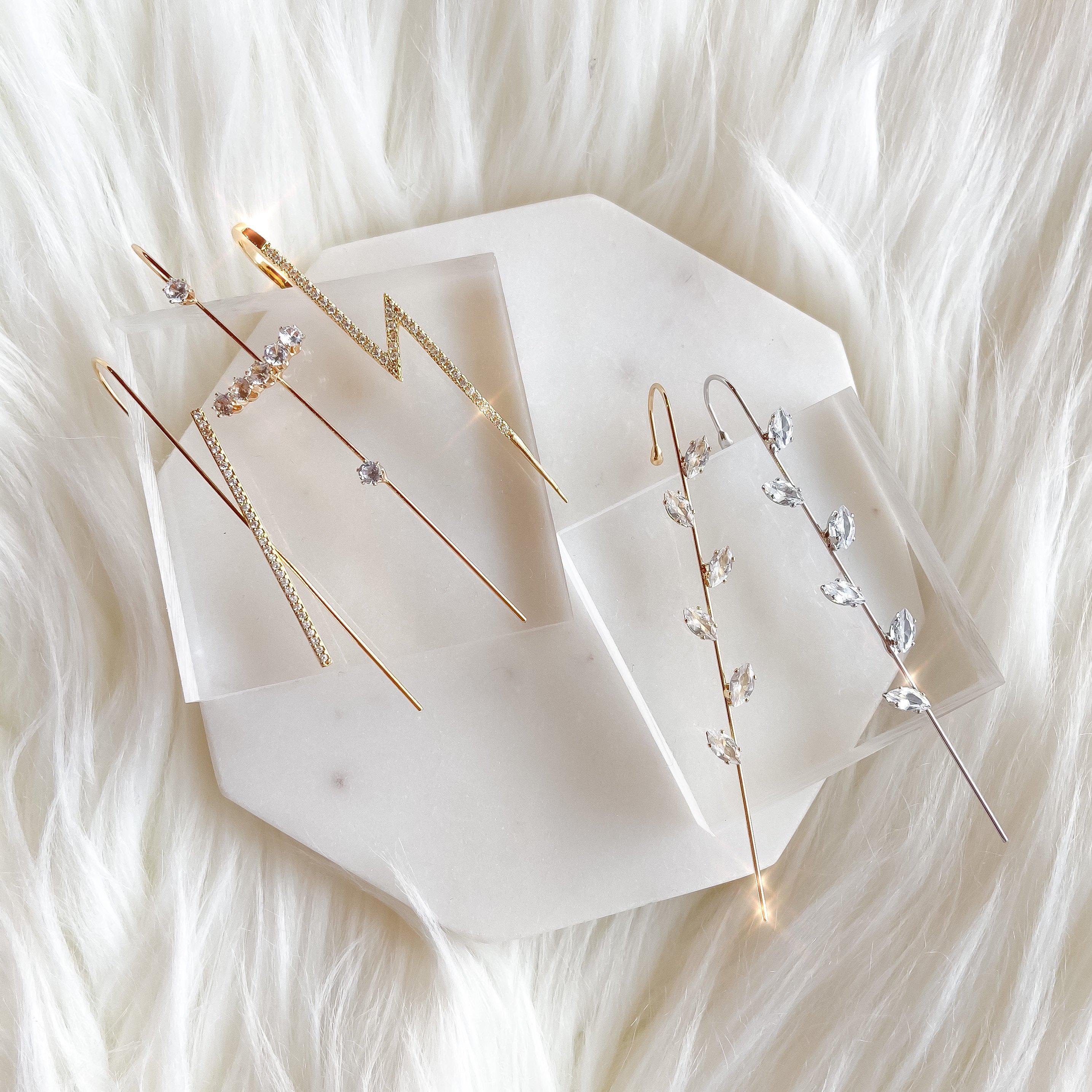 Crystal Bliss Ear Hook / Ear Cuff - LAST CHANCE! - Image 13