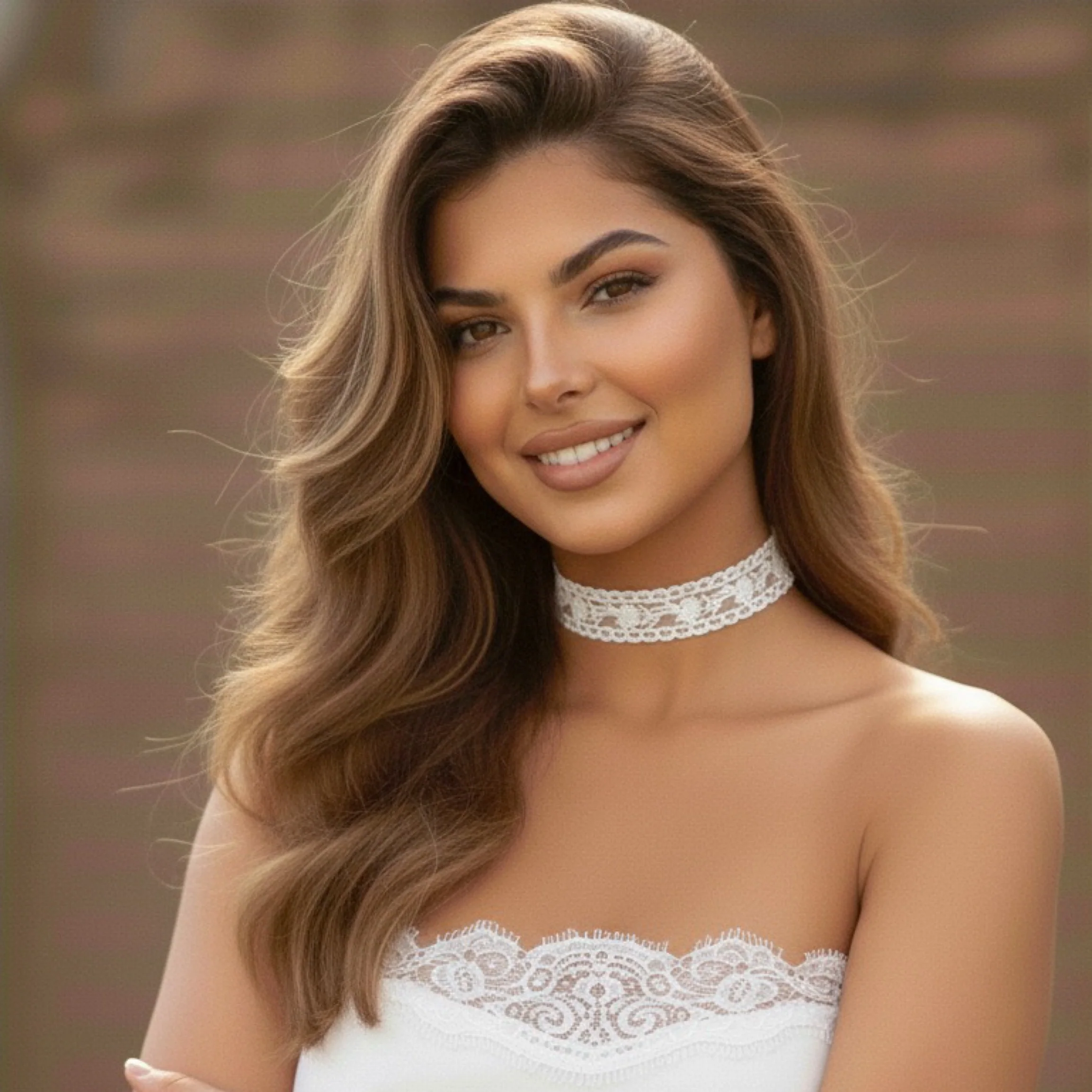 Delicate Daisy Lace Choker - Image 10