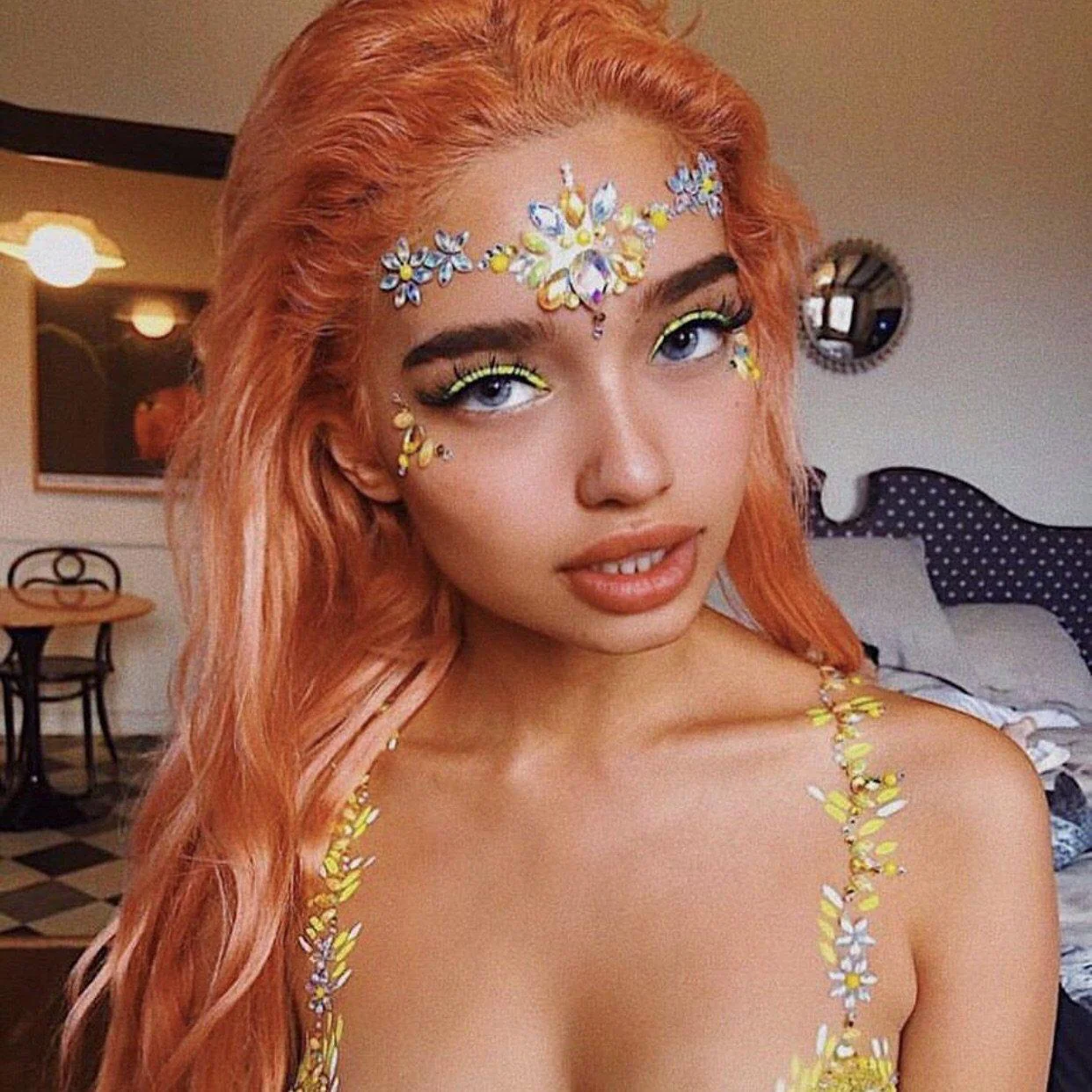 ⚡️ Electric Color Punch Face Jewels  💎 10 Designs - Image 20