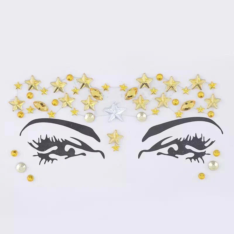 ⚡️ Electric Color Punch Face Jewels  💎 10 Designs - Image 24