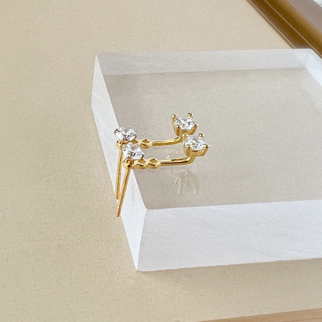 Ellie Ear Jacket Studs - Image 6