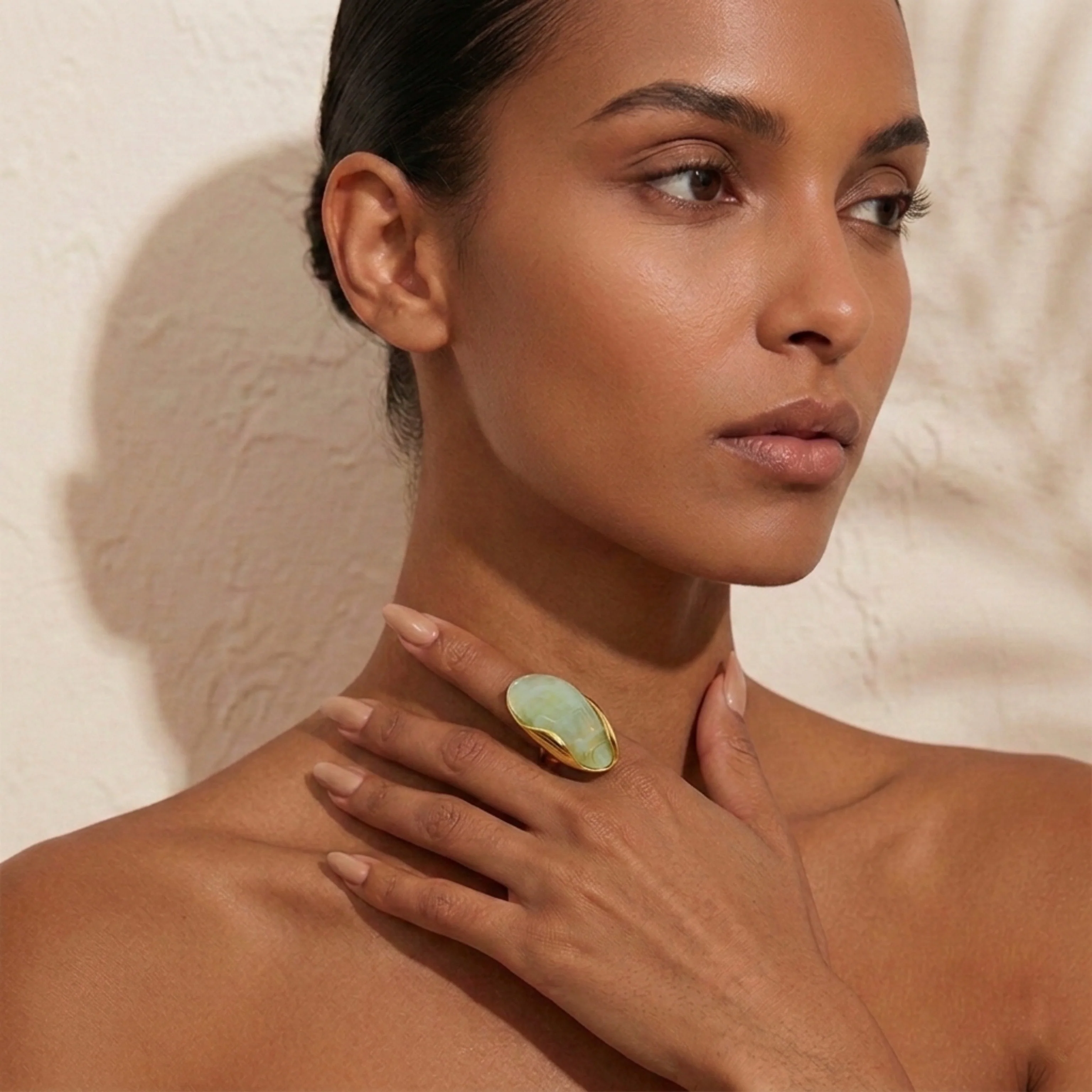 Gaia Sculptural Statement Ring - Image 15