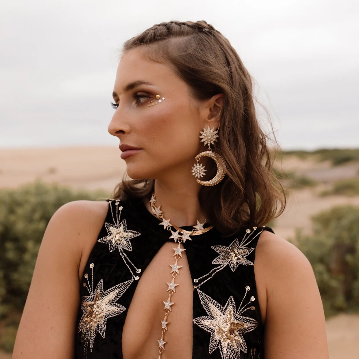 Heavenly Celestial Earrings - Image 3