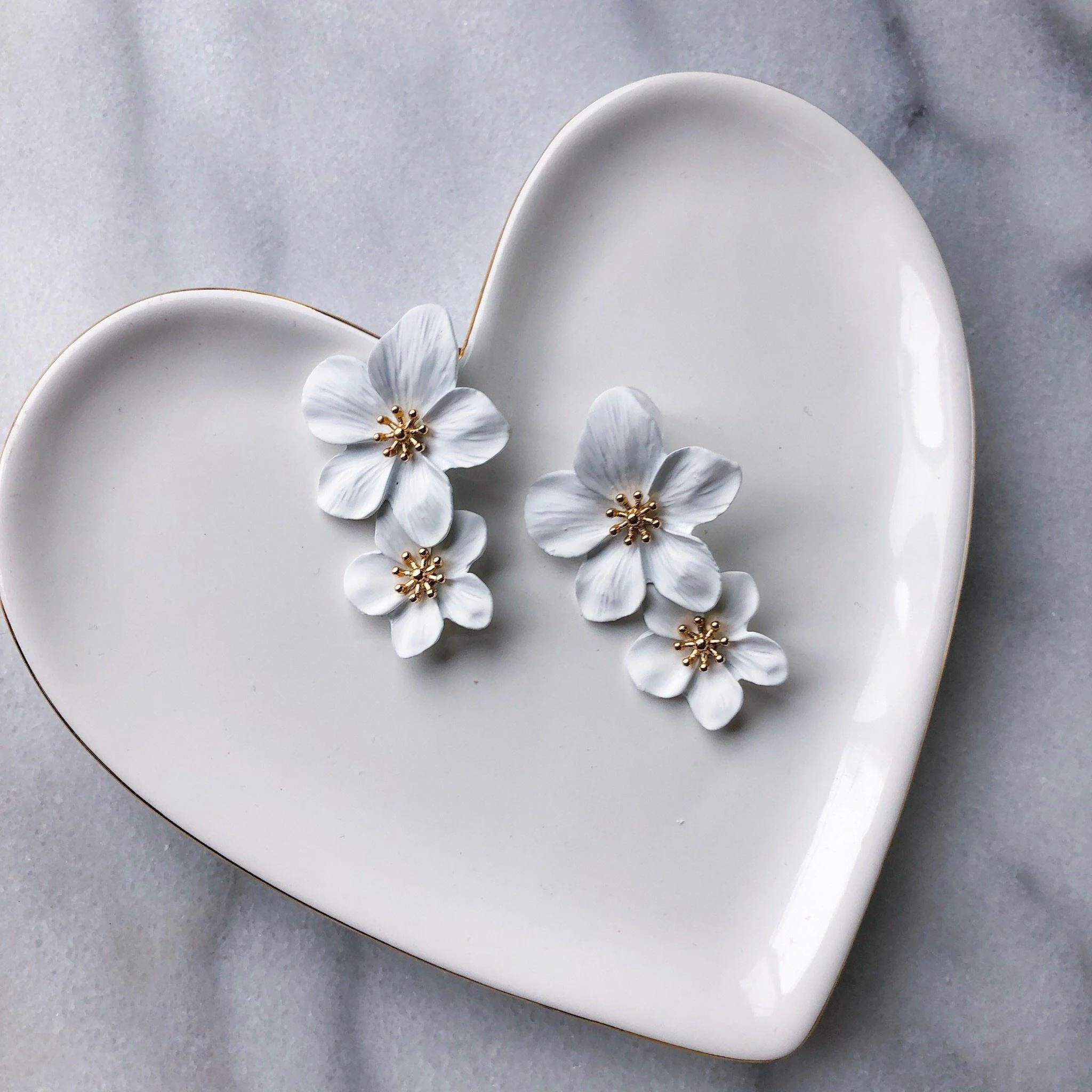 Hibiscus Flower Drop Earrings - LAST CHANCE! - Image 17