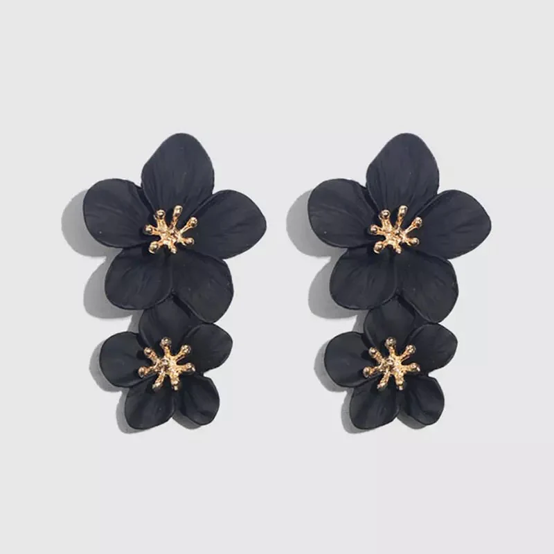 Hibiscus Flower Drop Earrings - LAST CHANCE! - Image 19