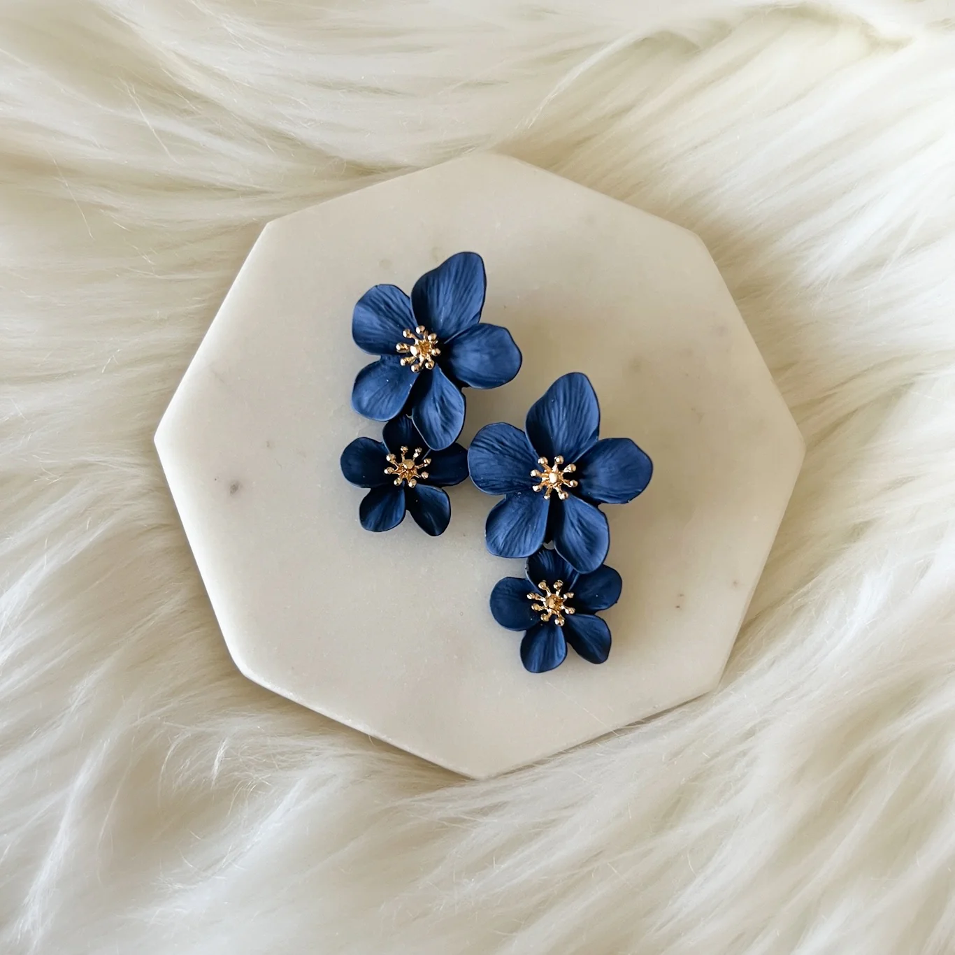 Hibiscus Flower Drop Earrings - LAST CHANCE! - Image 24