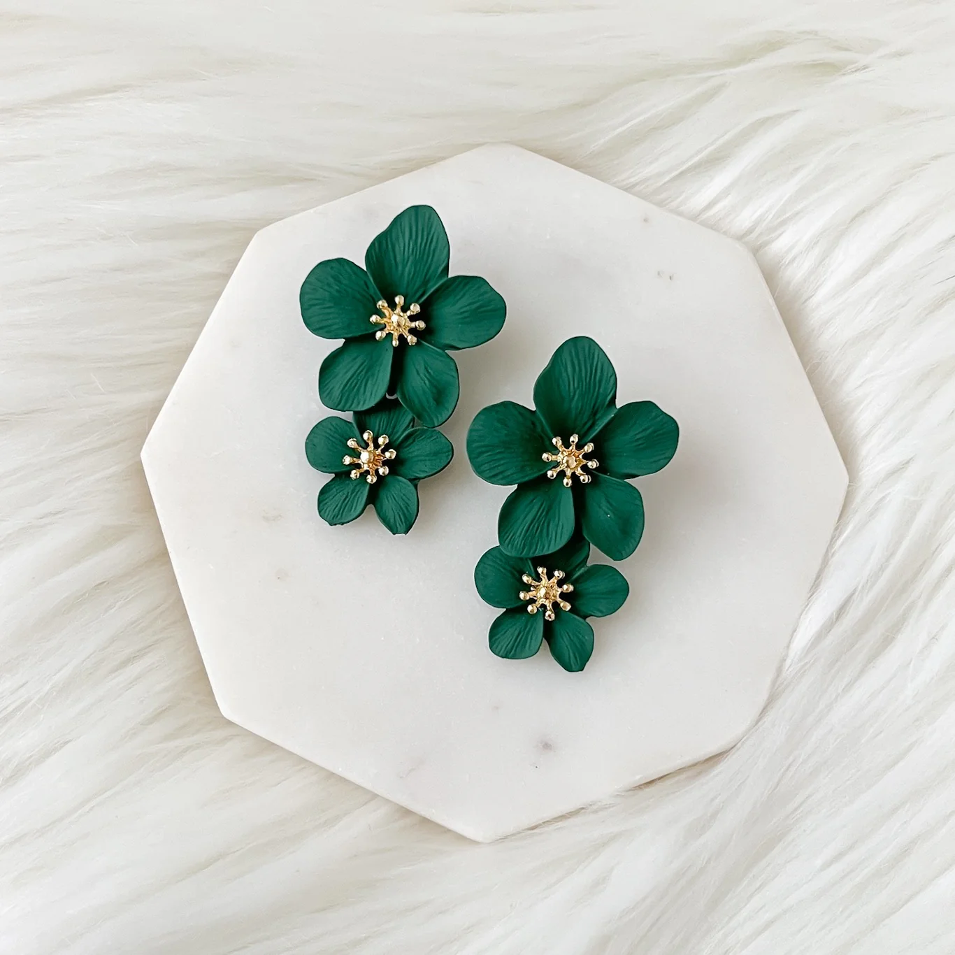 Hibiscus Flower Drop Earrings - LAST CHANCE! - Image 26
