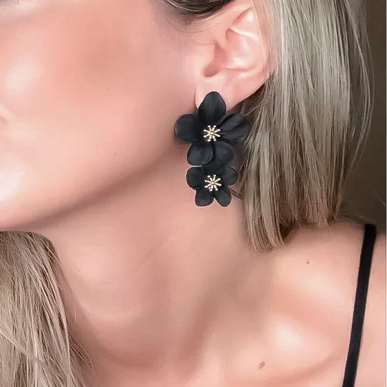 Hibiscus Flower Drop Earrings - LAST CHANCE! - Image 27