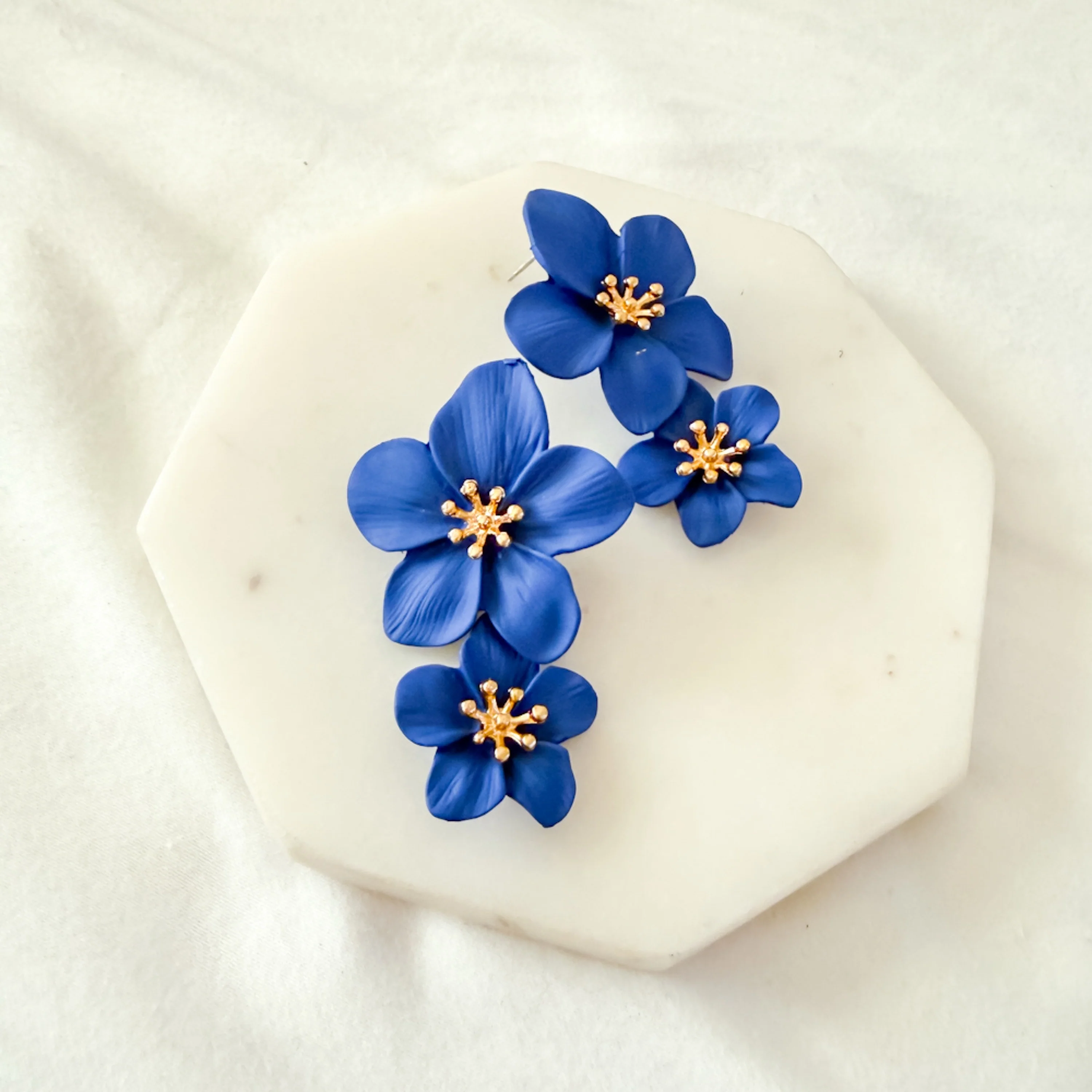 Hibiscus Flower Drop Earrings - LAST CHANCE! - Image 28