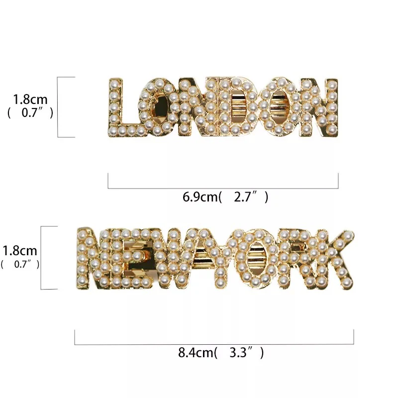 Jet Setter Pearl Hair Barrettes - LAST CHANCE / FINAL SALE - Image 12
