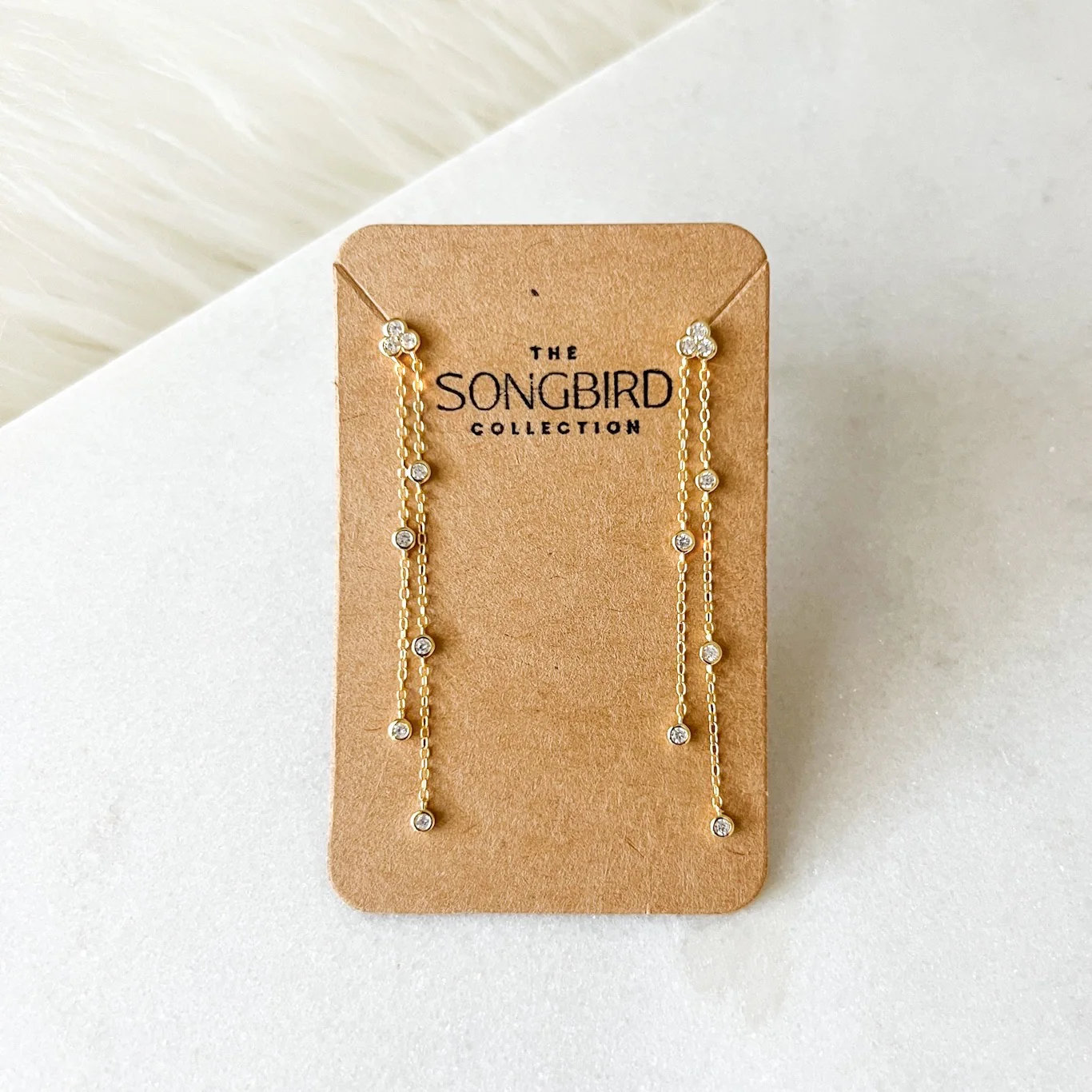 Jolie Bezel Drop Earrings - LAST CHANCE! - Image 19